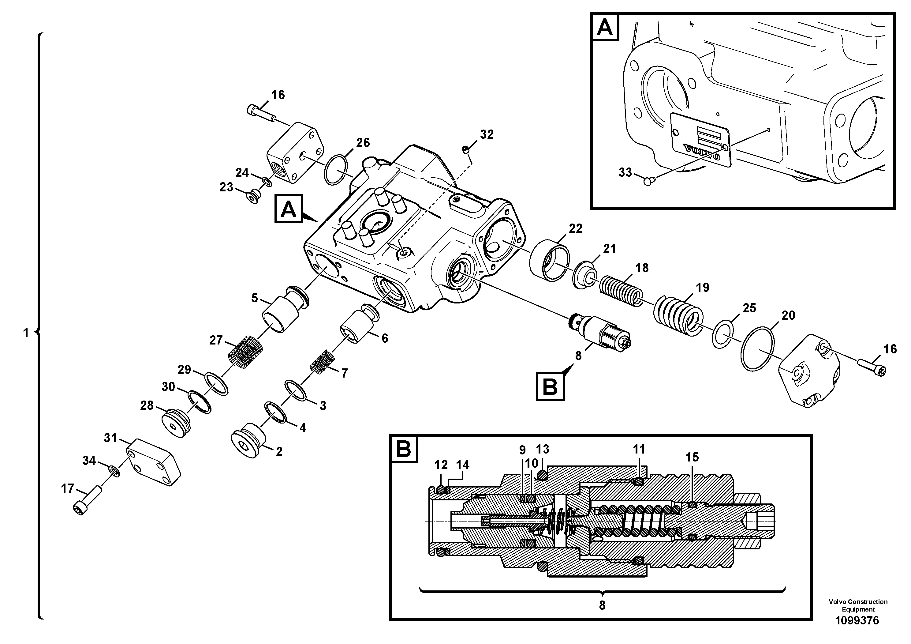 Приборы VOE14714920 VOLVO