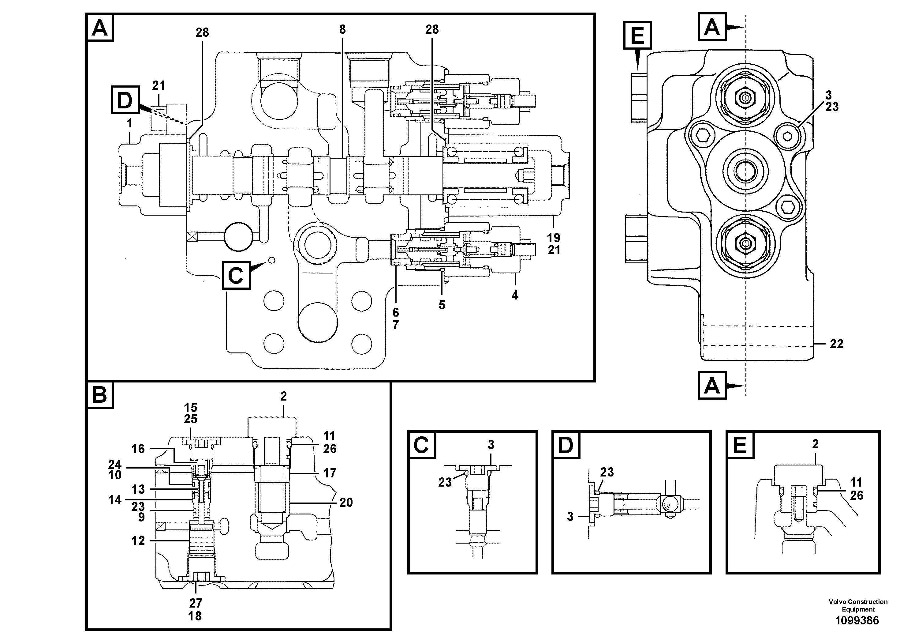 Water Out Pipe VOE14721262 VOLVO