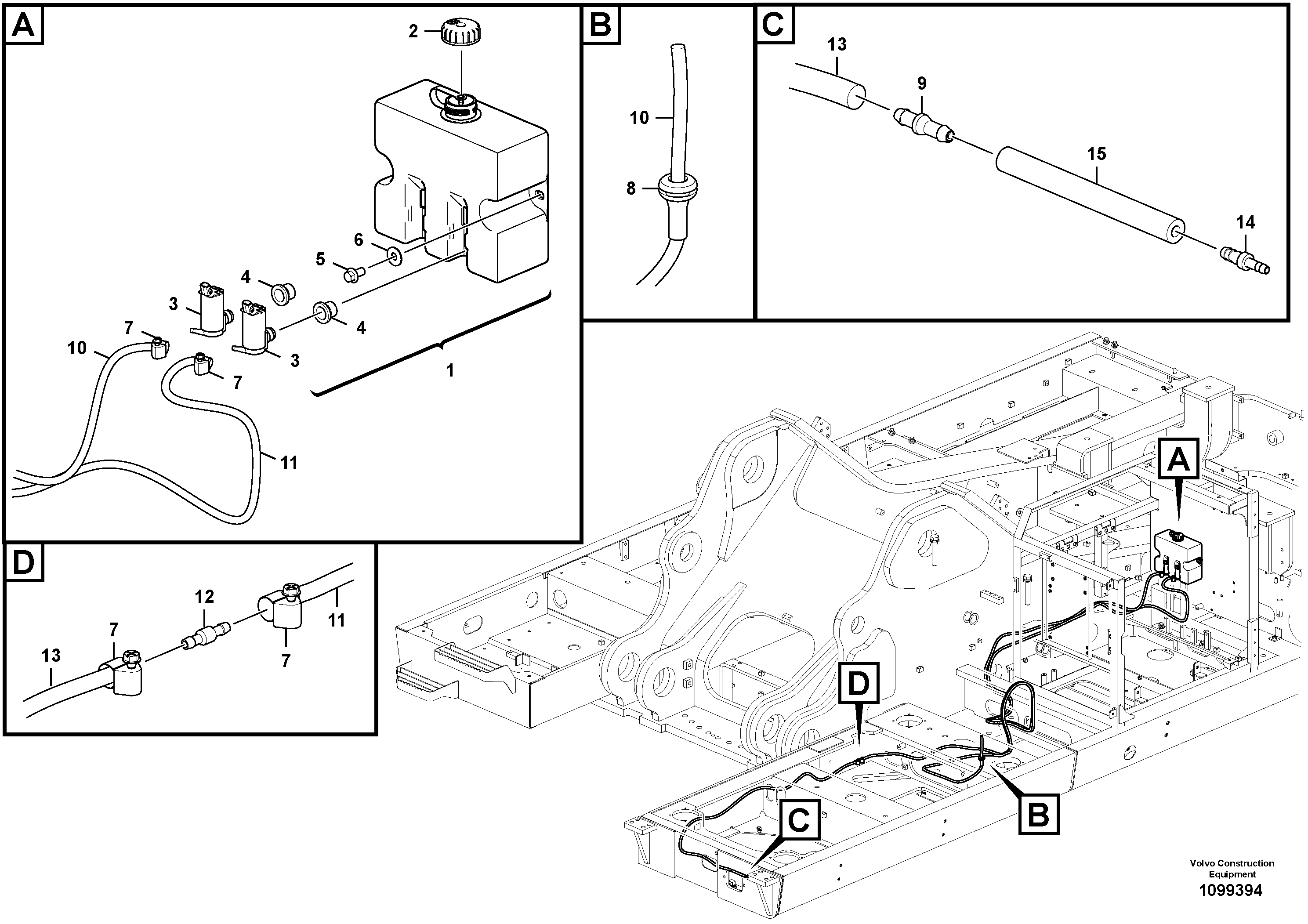 Spacer ring VOE14731457 VOLVO