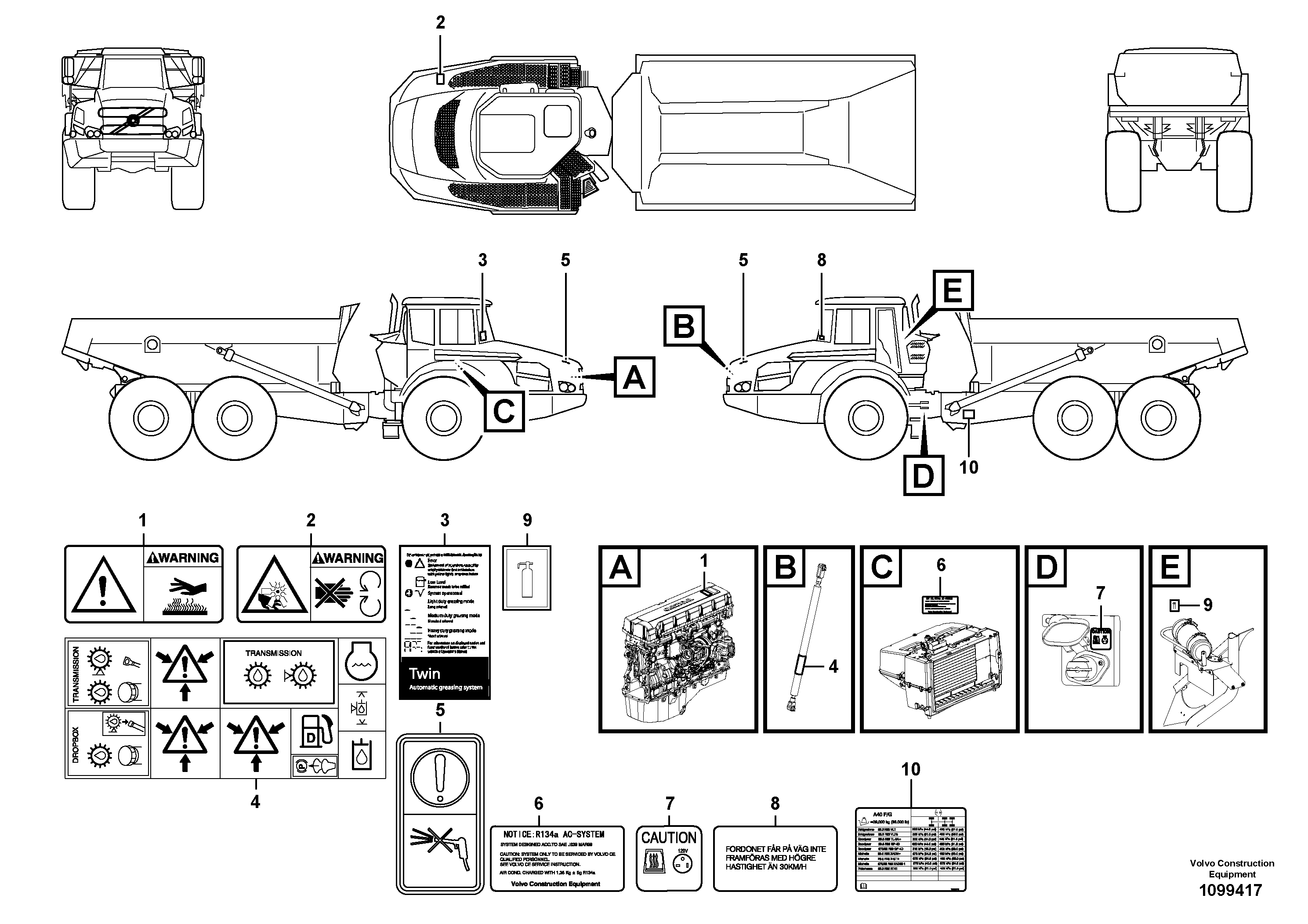 Hebel VOE16929639 VOLVO