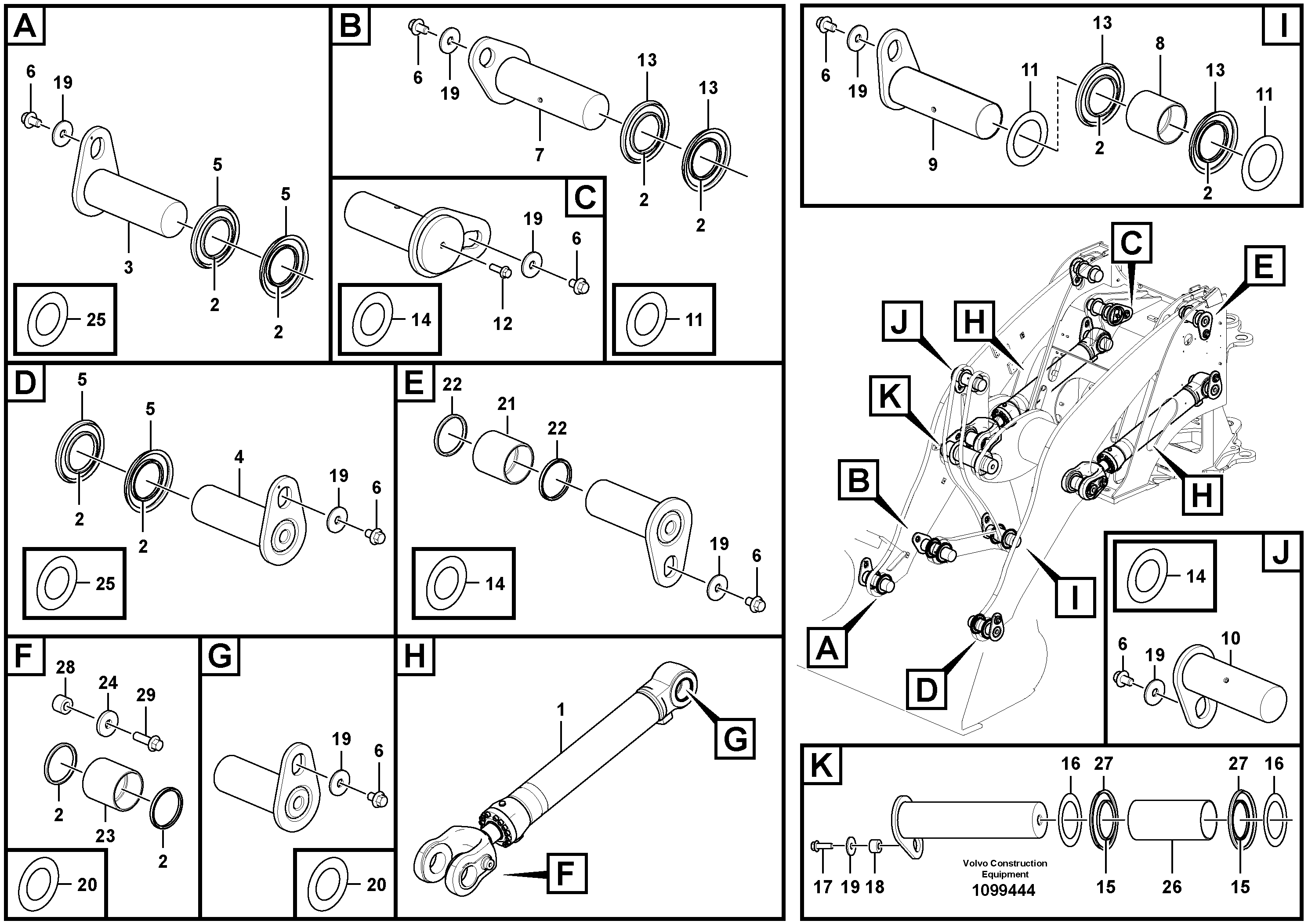 R Window Wiper VOE16032007 VOLVO