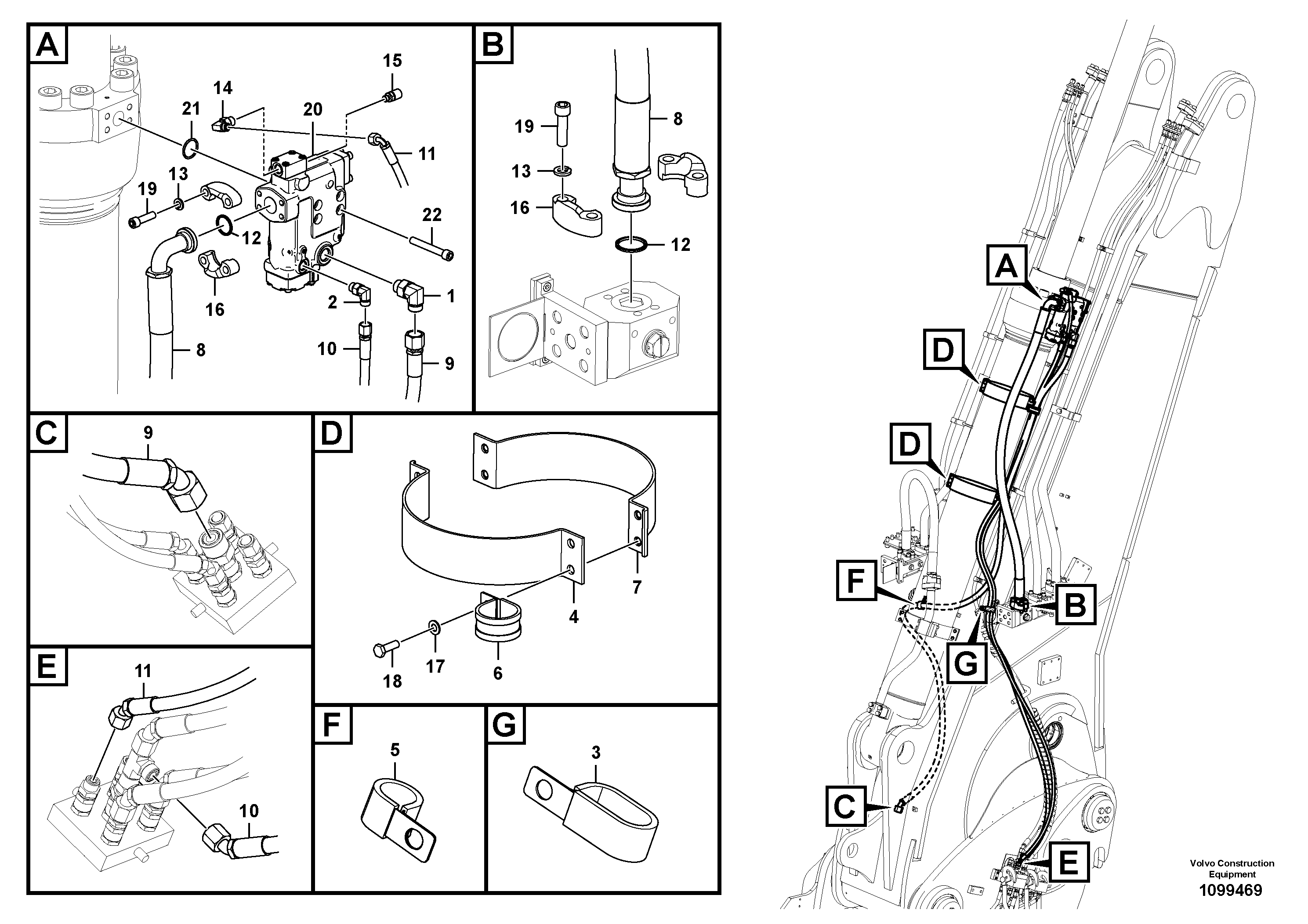 Timing gear casing VOE14747262 VOLVO