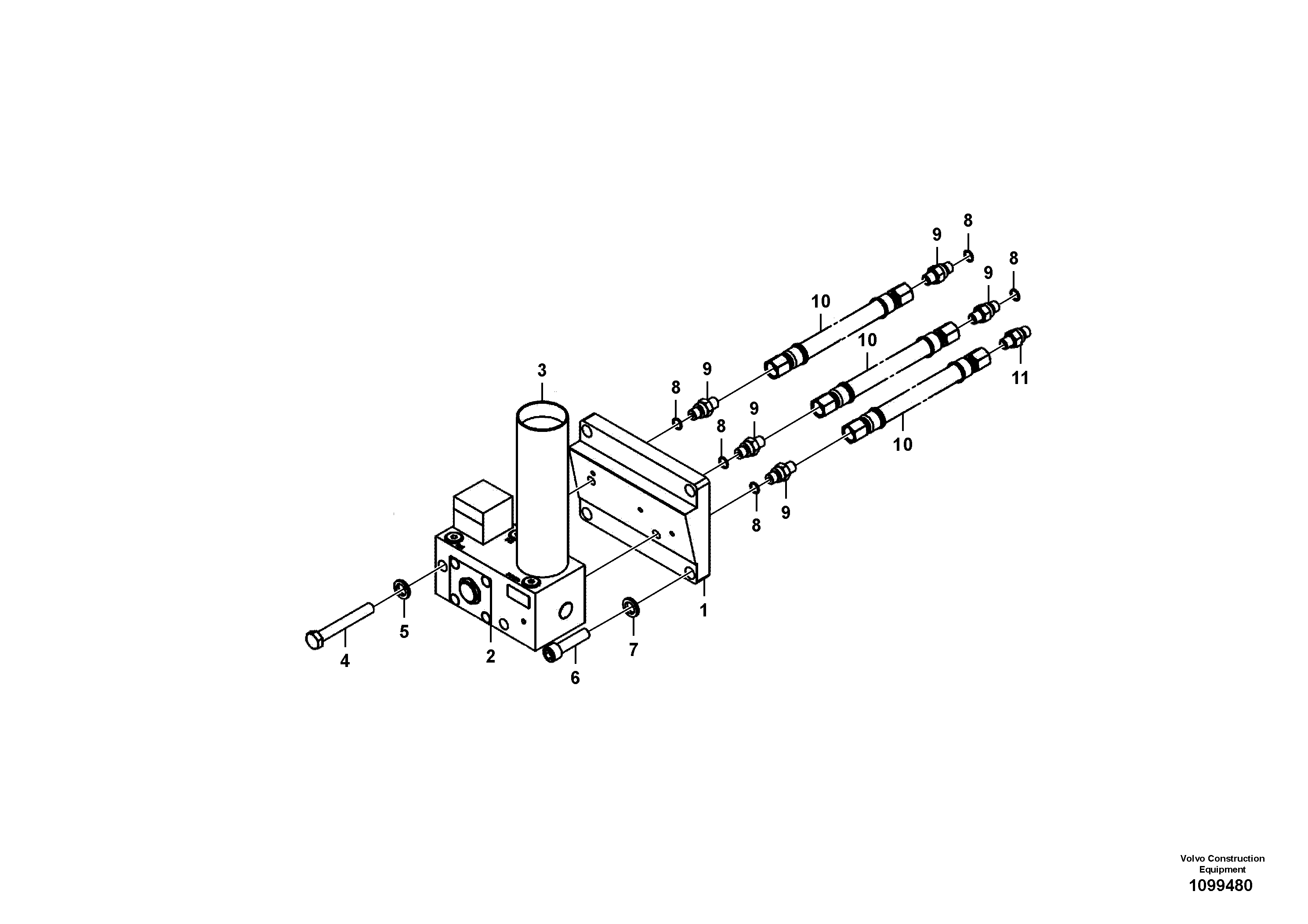 Hydraulic Valve VOE14748205 VOLVO