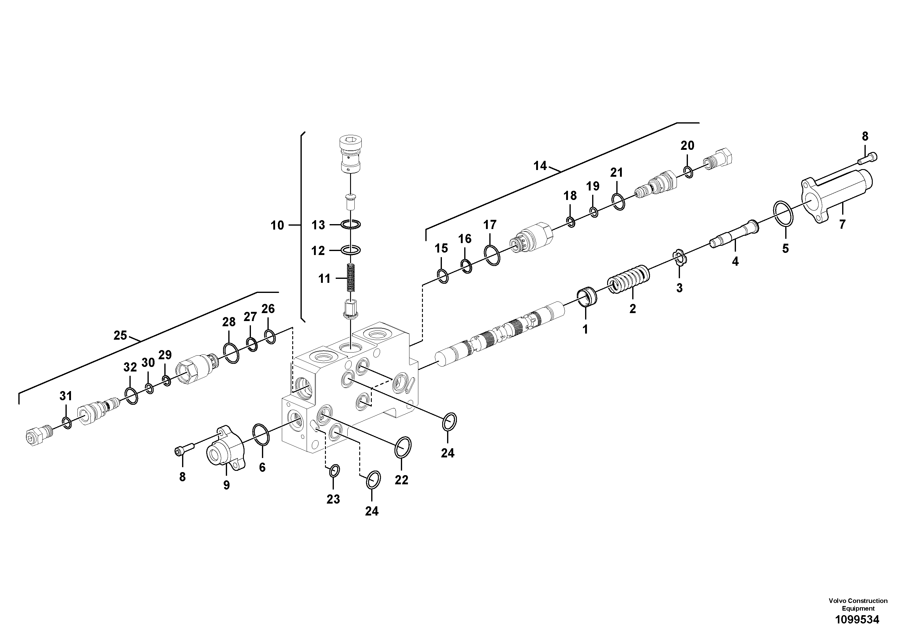 Baggage Strap VOE14625665 VOLVO