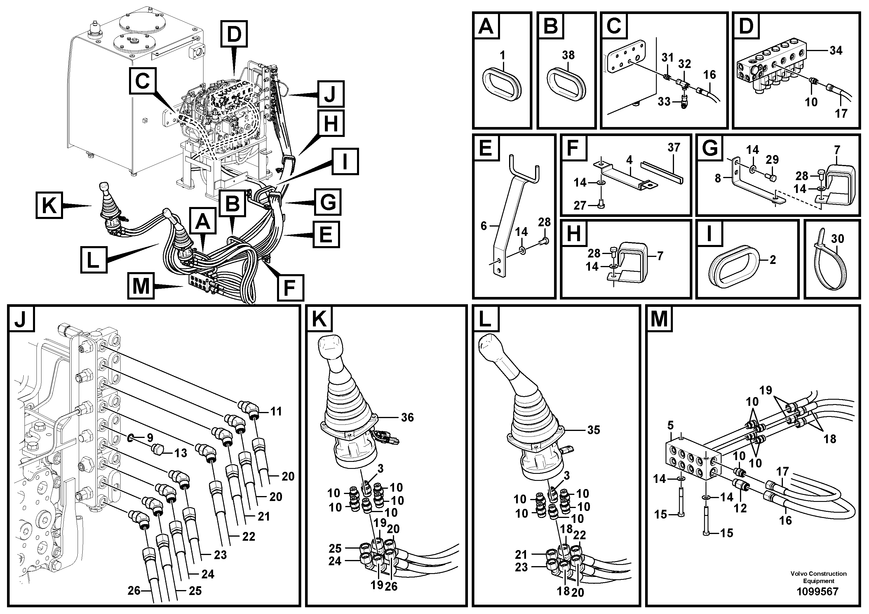 Seat frame VOE14662042 VOLVO