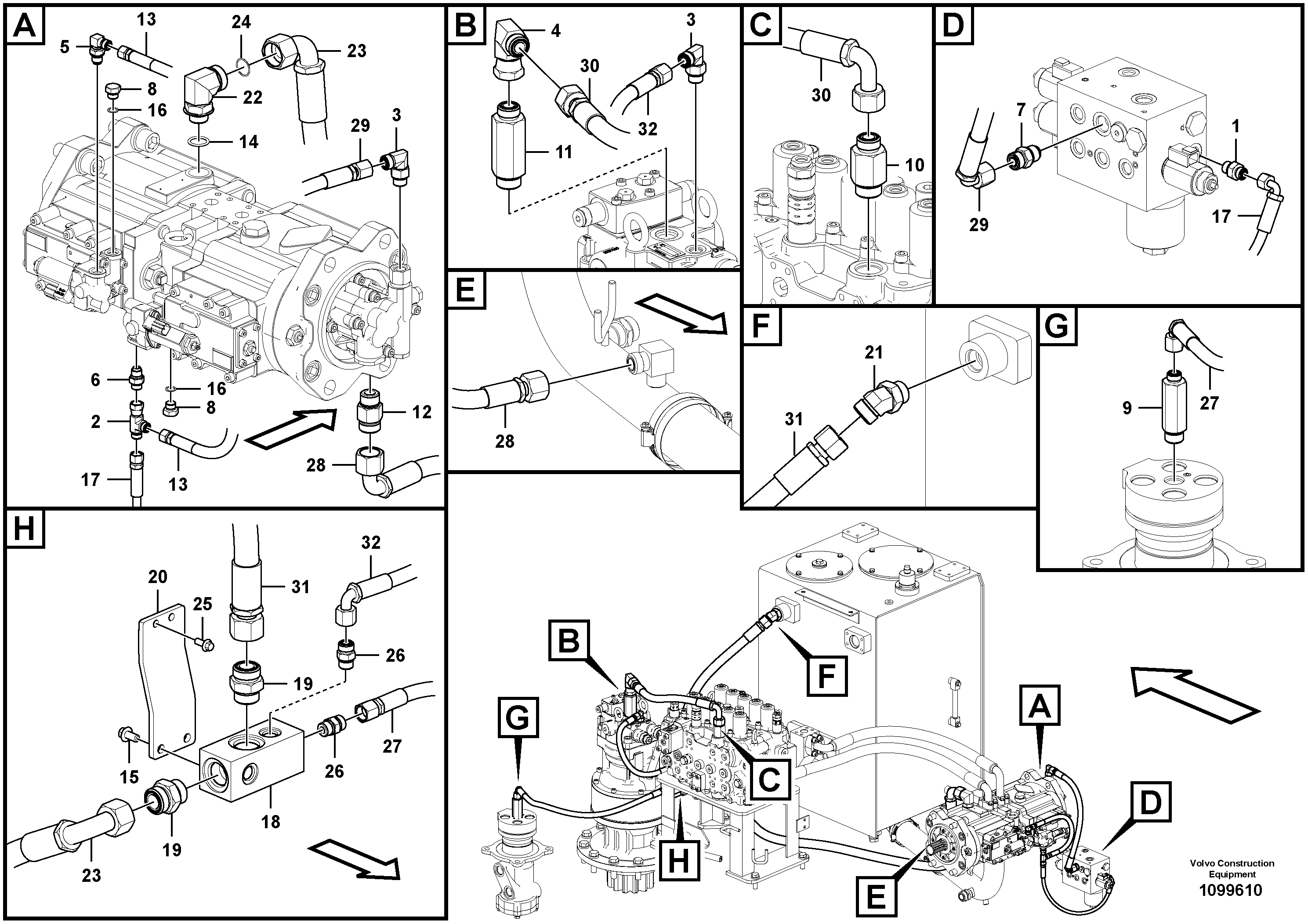 Timing gear casing RM/VOE14744304 VOLVO