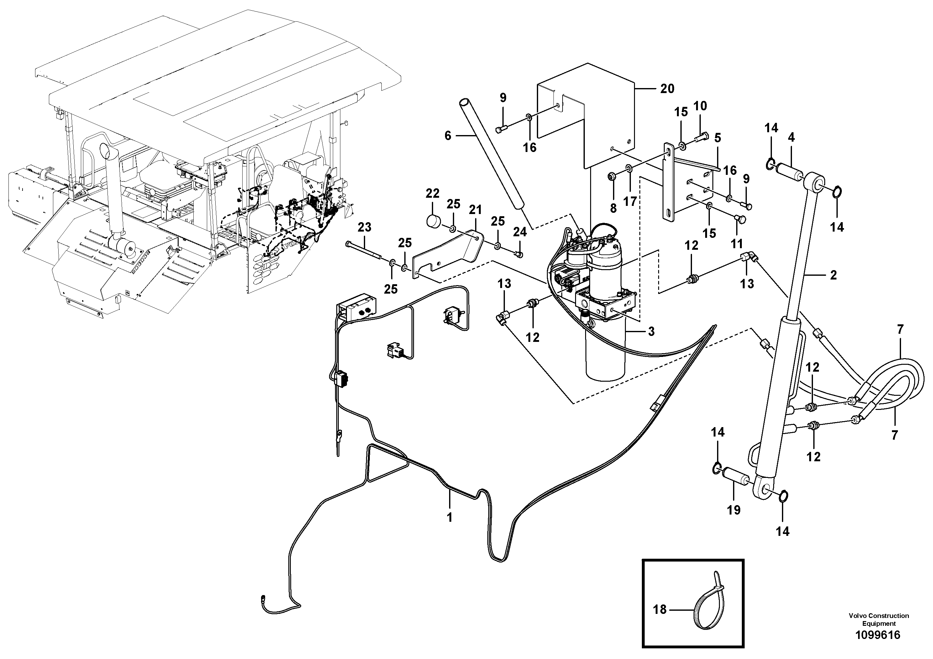Relay,exhaust brake VOE12827166 VOLVO