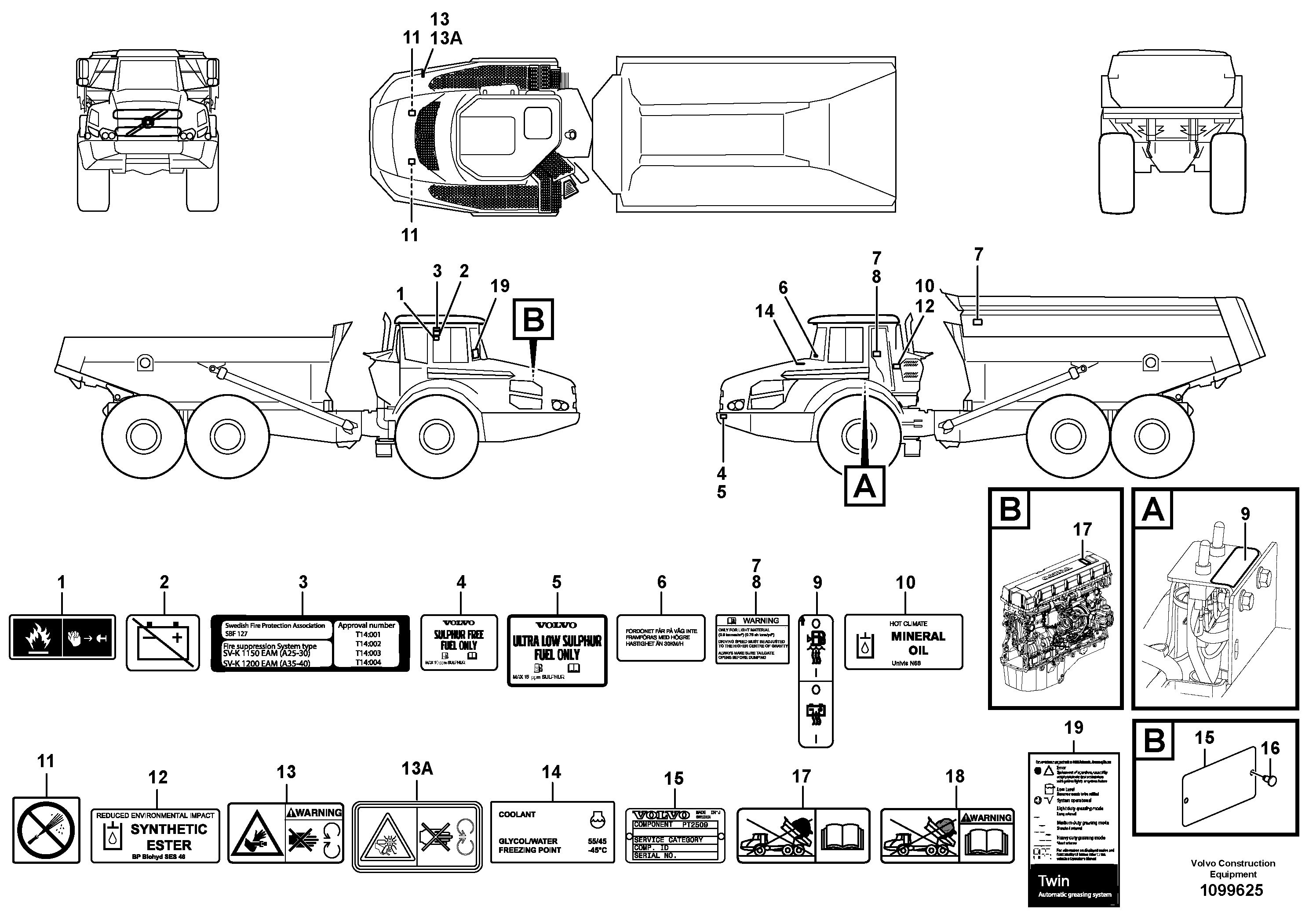 Hebel VOE16929622 VOLVO