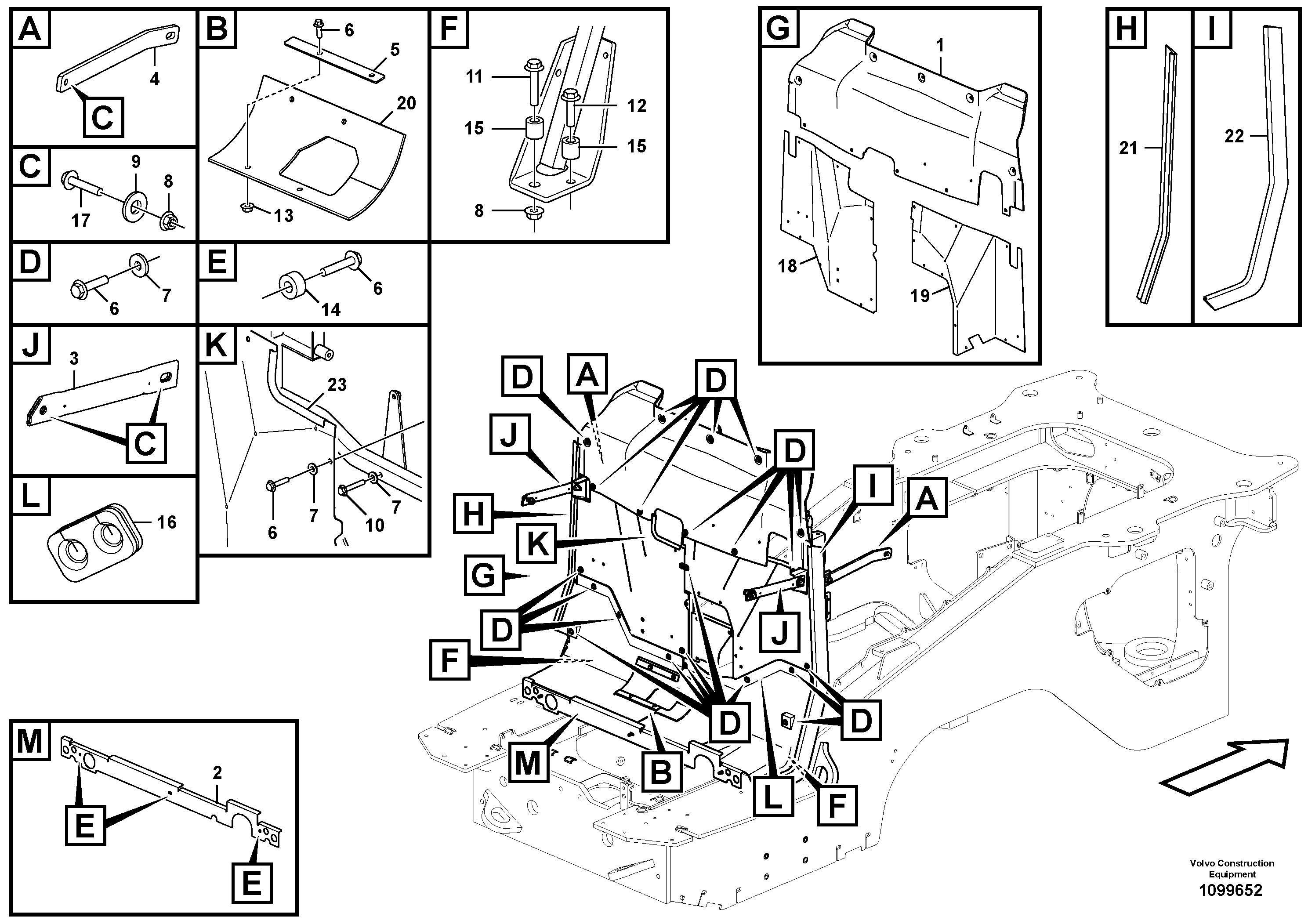 Driver's Cab complete VOE16802983 VOLVO