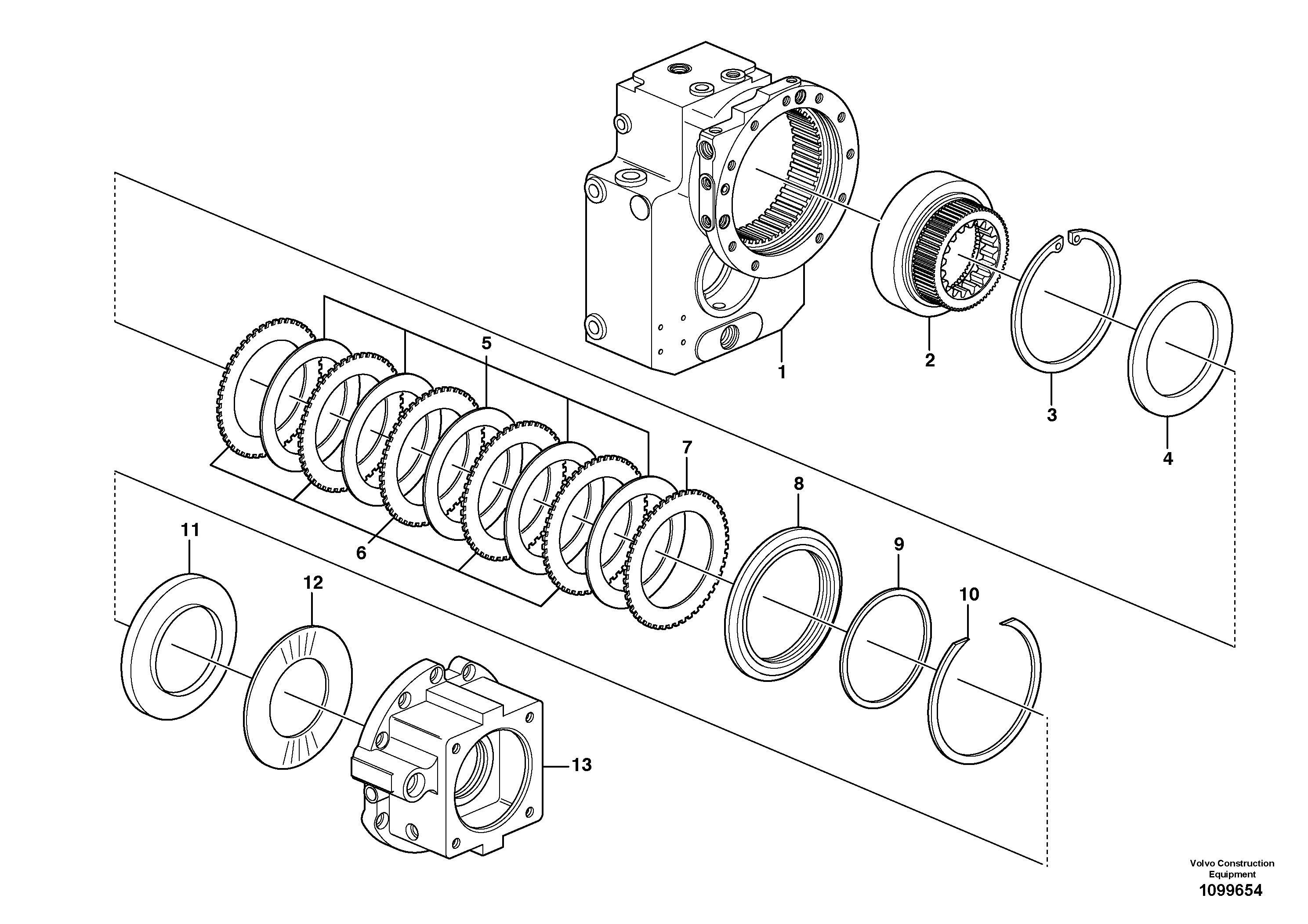 Rubber Clamp VOE11705183 VOLVO