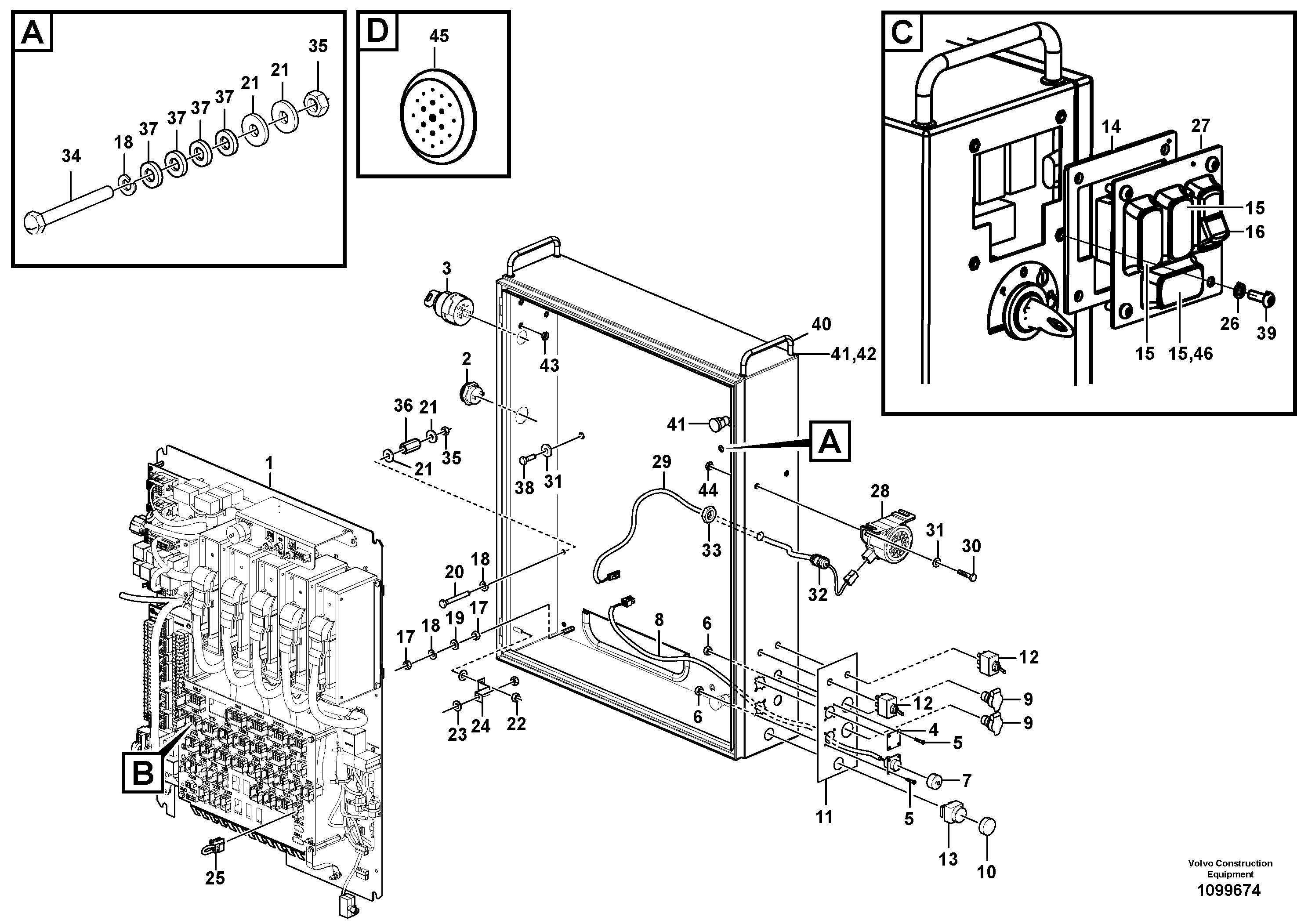 Mounting rail RM94038866 VOLVO
