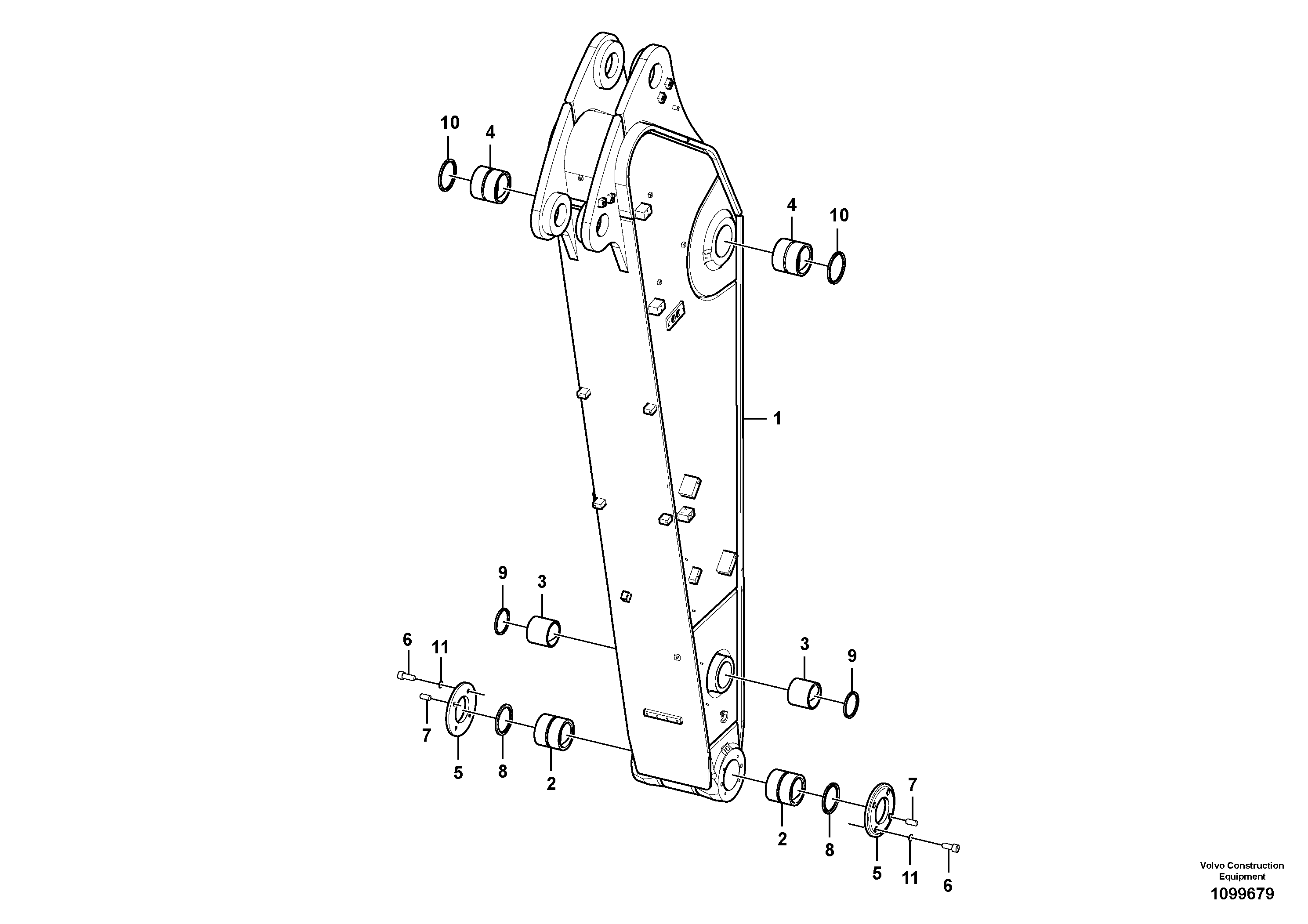 Disc wheel - ET 30 VOE14709983 VOLVO