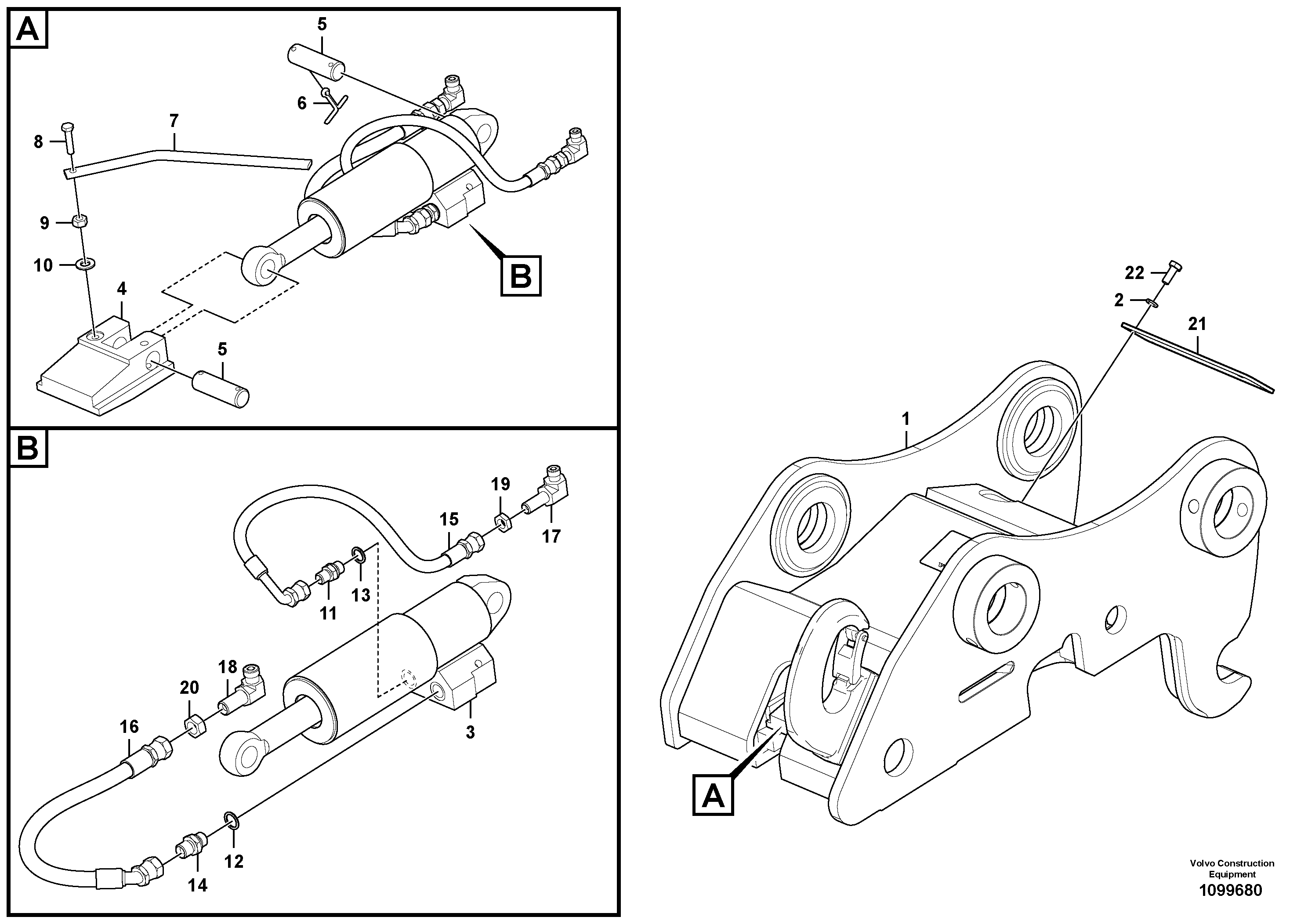 Box Turning Device VOE14721567 VOLVO