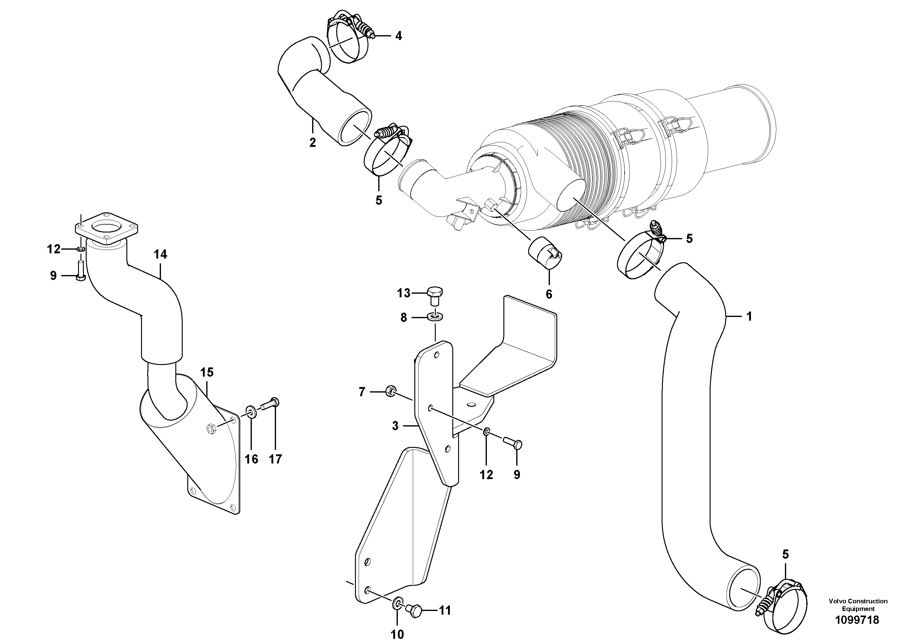 Fuel miser valve VOE12836403 VOLVO