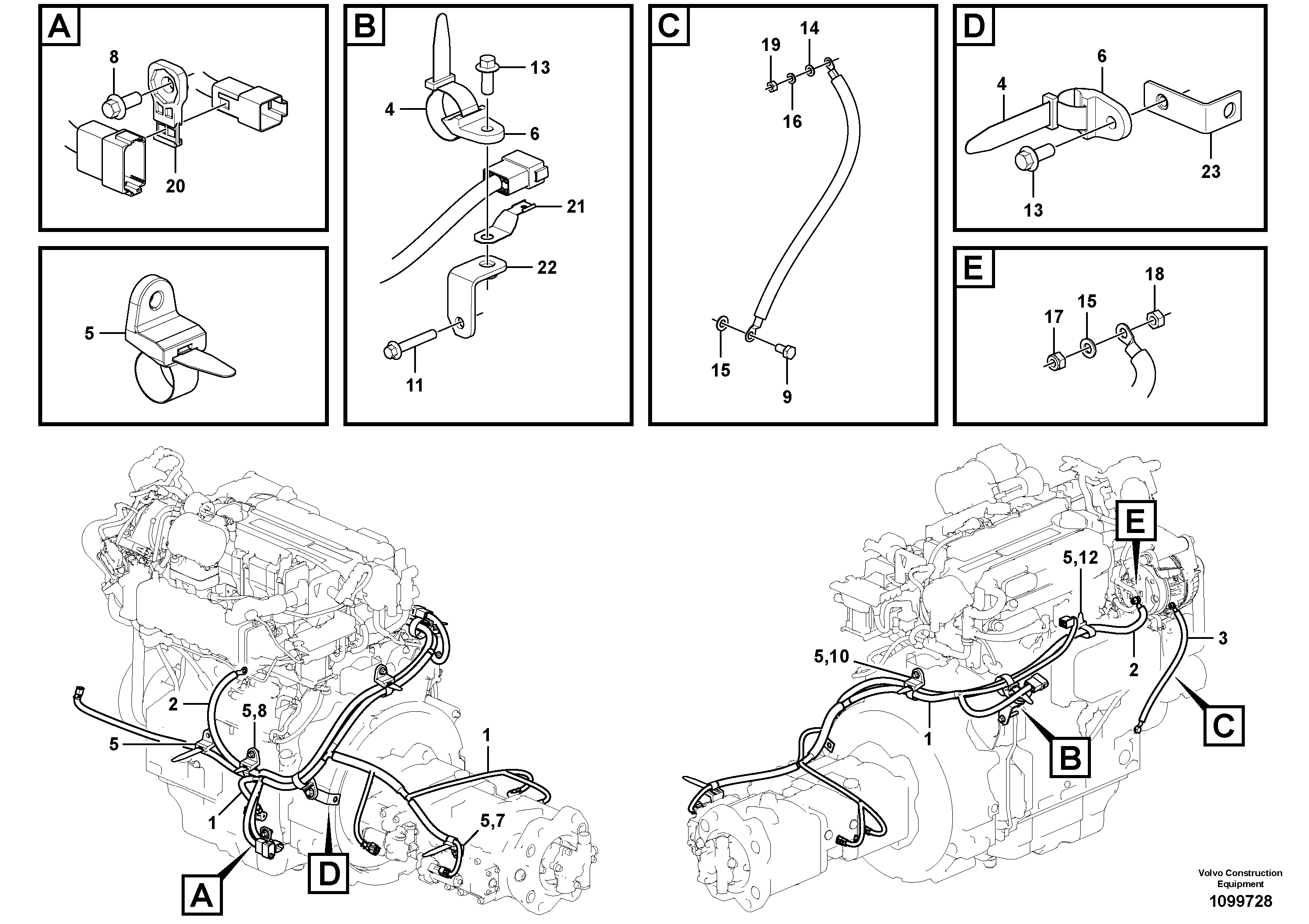 Support Leg VOE14736424 VOLVO