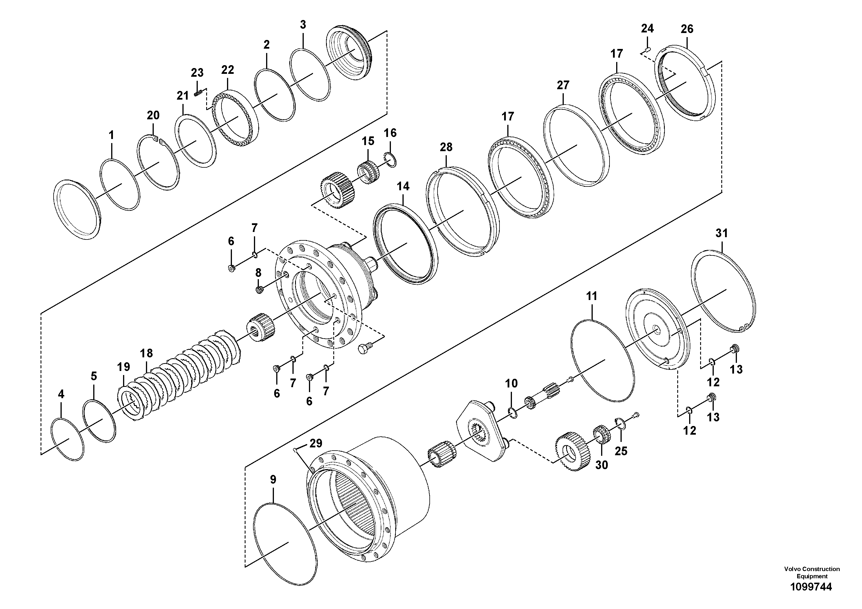 Ключевой жетон VOE17516675 VOLVO