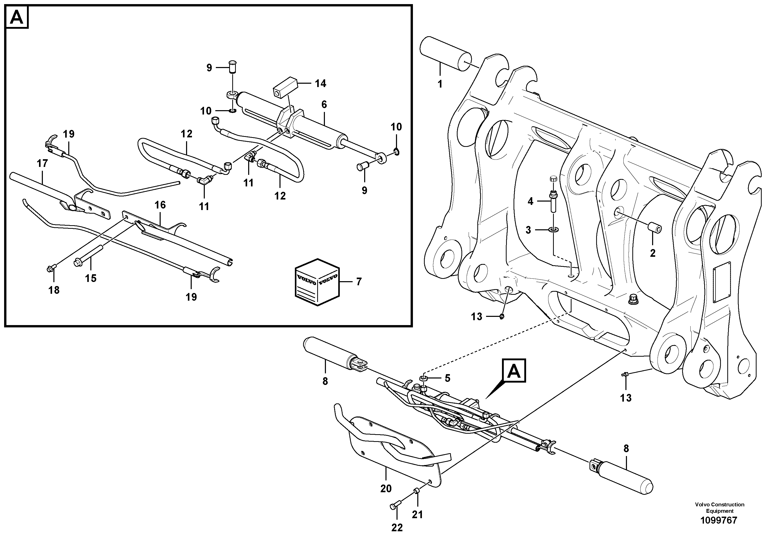 Stop solenoid VOE17493794 VOLVO