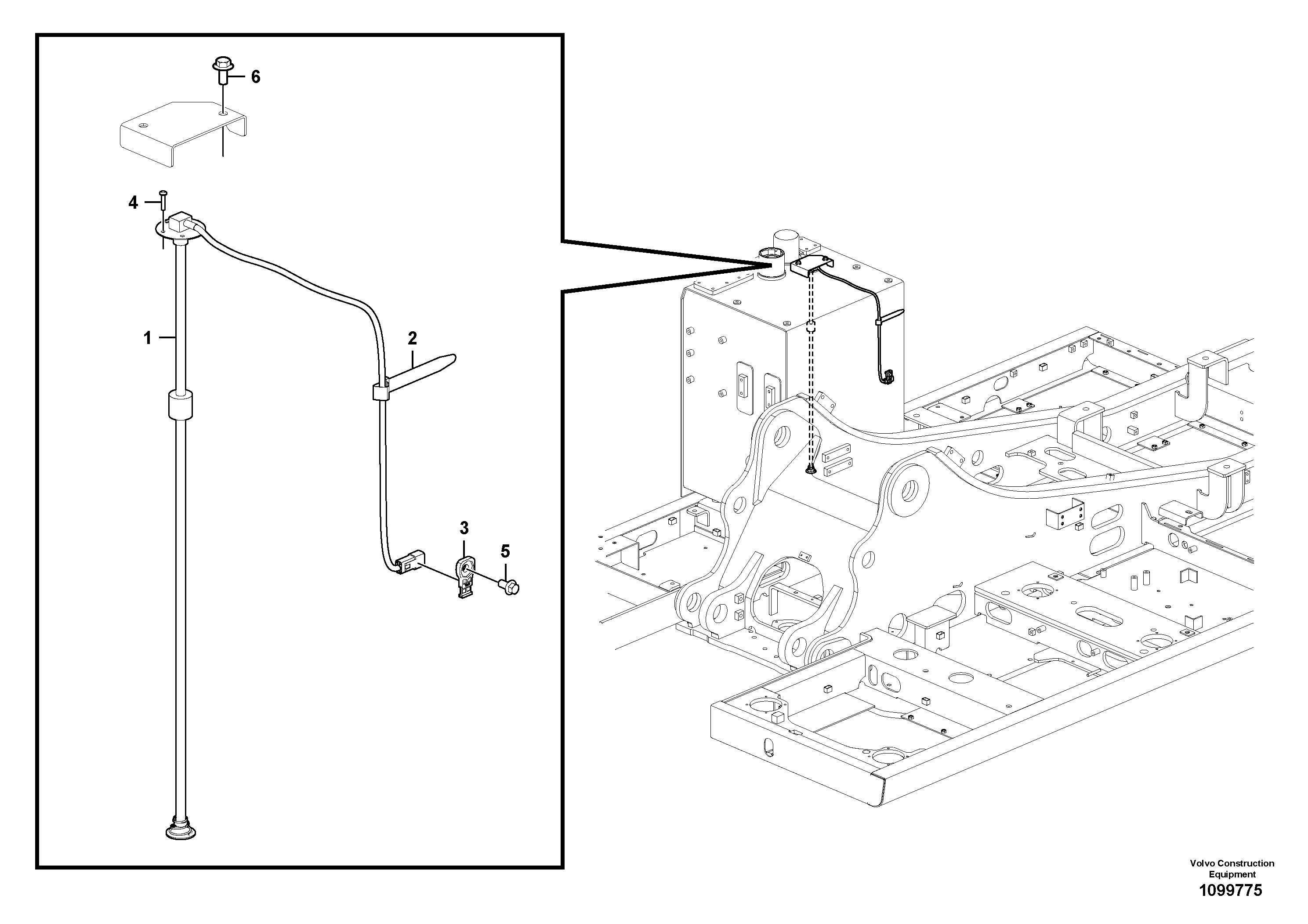 Joint Nipple VOE14744481 VOLVO