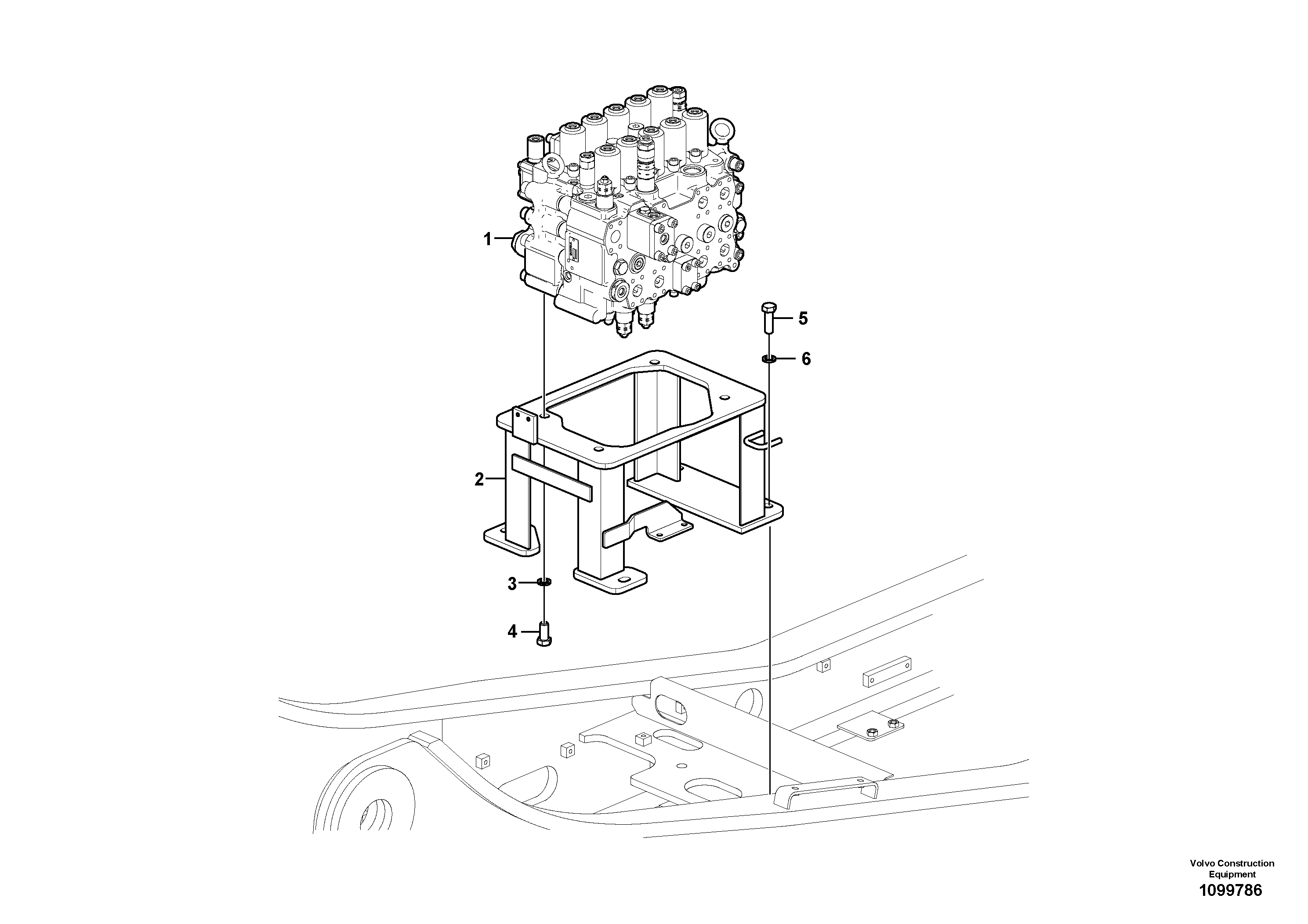 Shaft Guide VOE14730707 VOLVO
