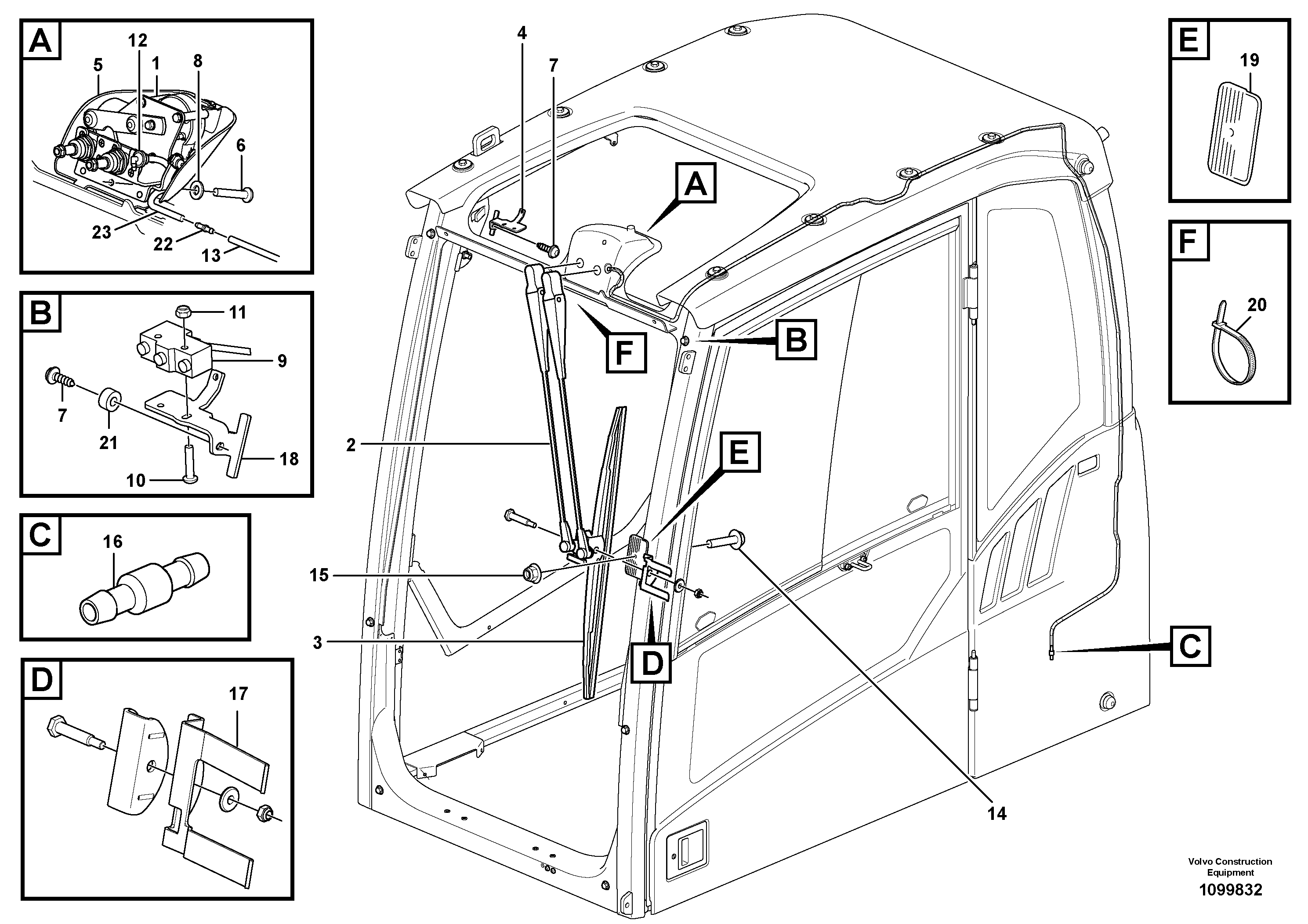 Diode Cable VOE3825367 VOLVO