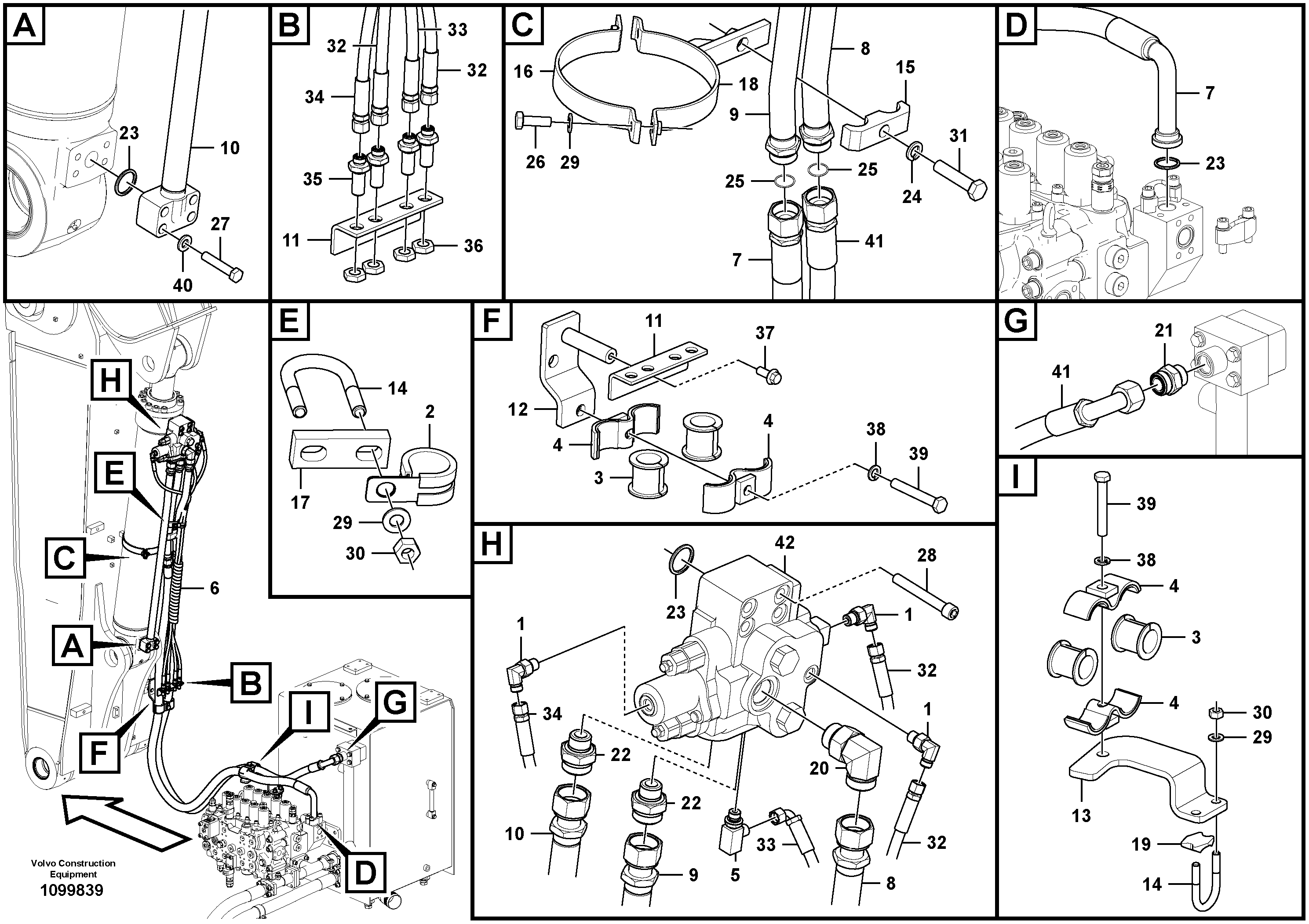 Seat frame VOE14736982 VOLVO