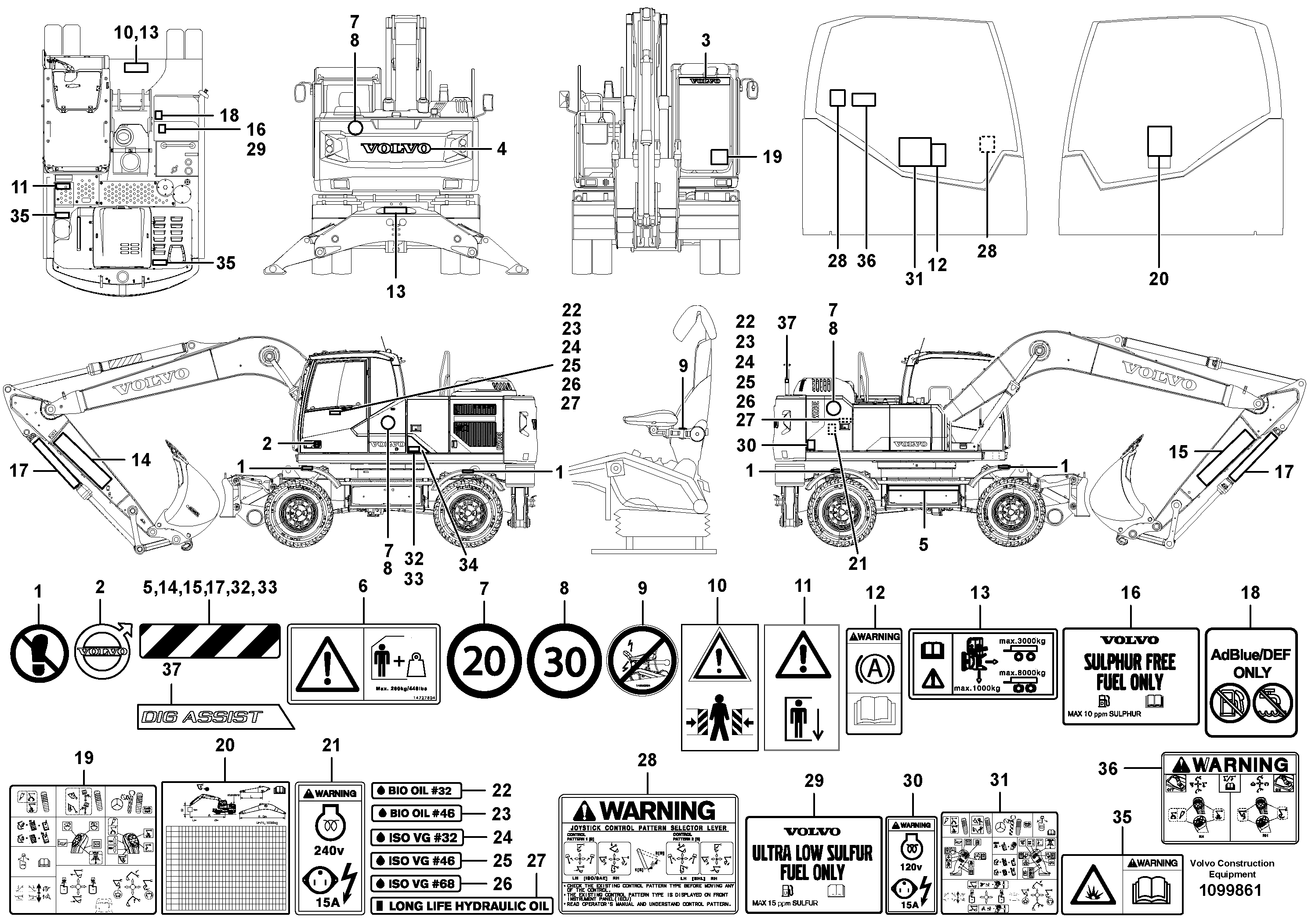 Cylinder Block RM/VOE14728760 VOLVO
