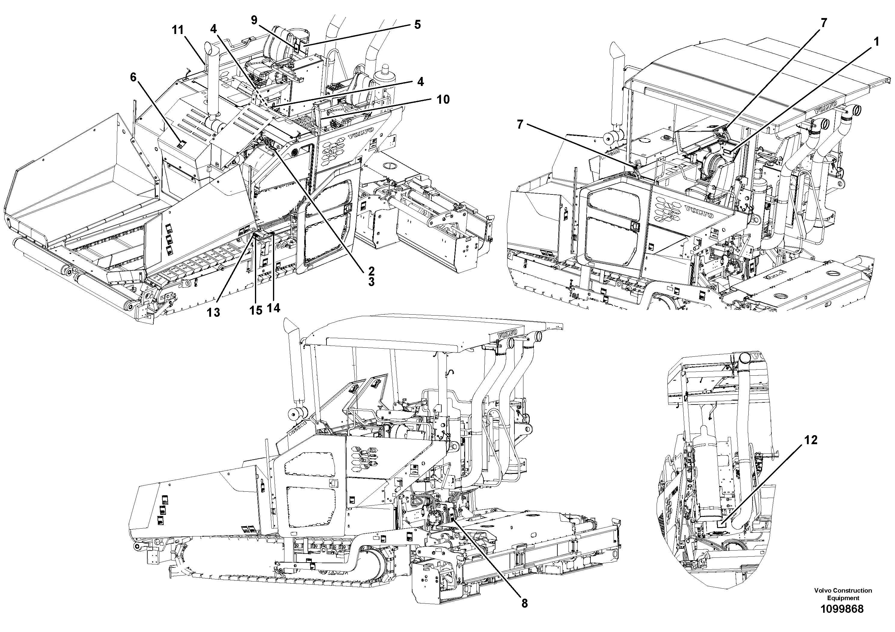Cylinder Block CH95380 VOLVO