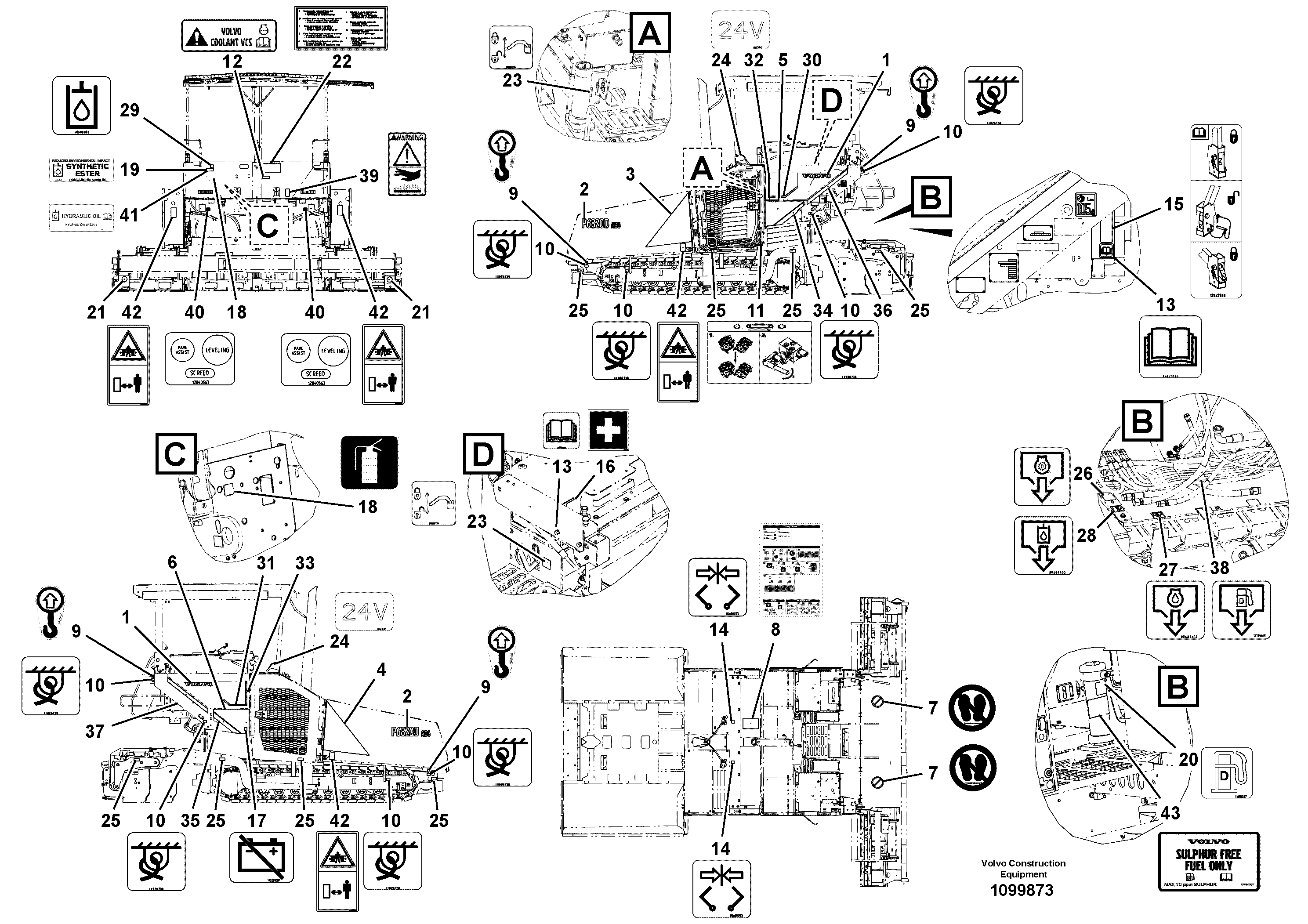 Cylinder Block VOE12829496 VOLVO