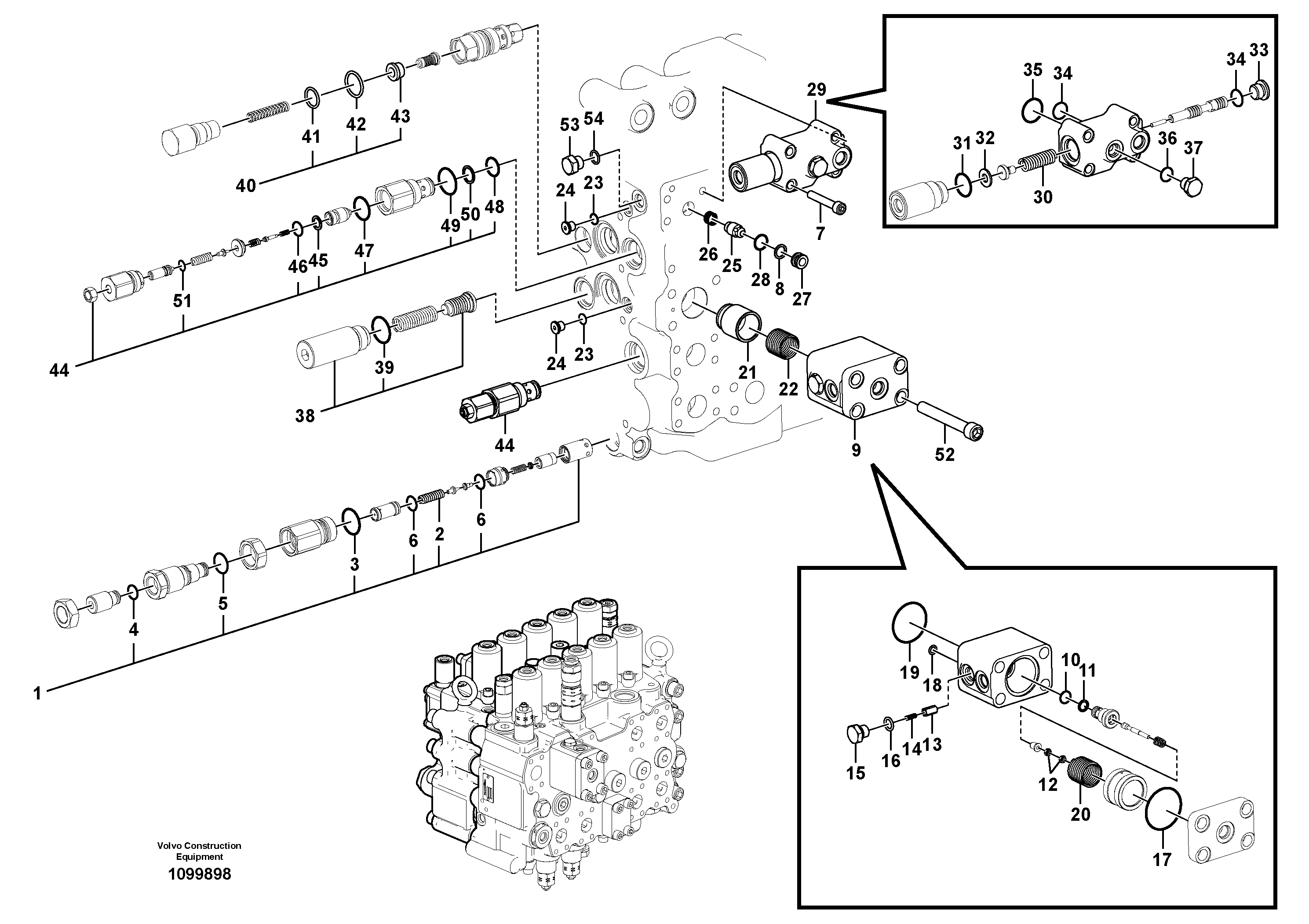Shaft Guide VOE14745324 VOLVO