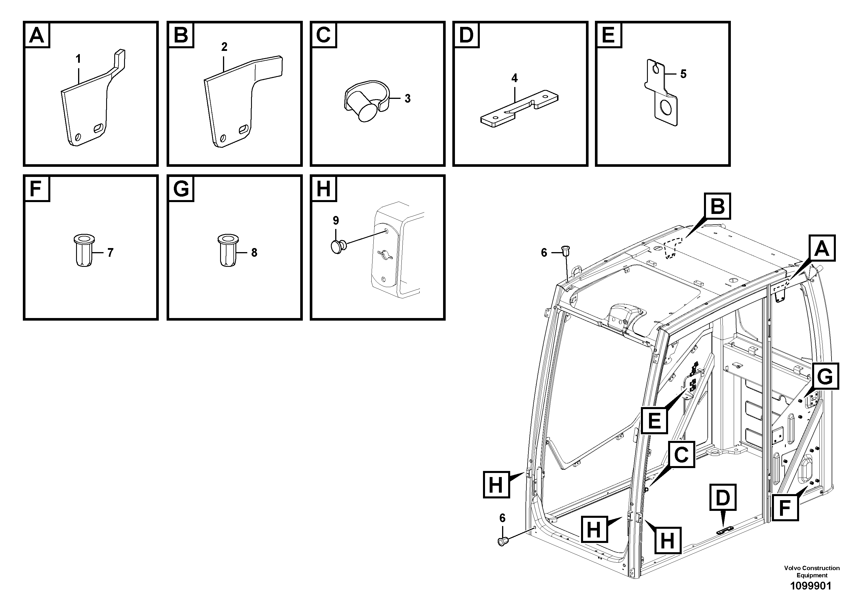 Rec.housing VOE11205575 VOLVO