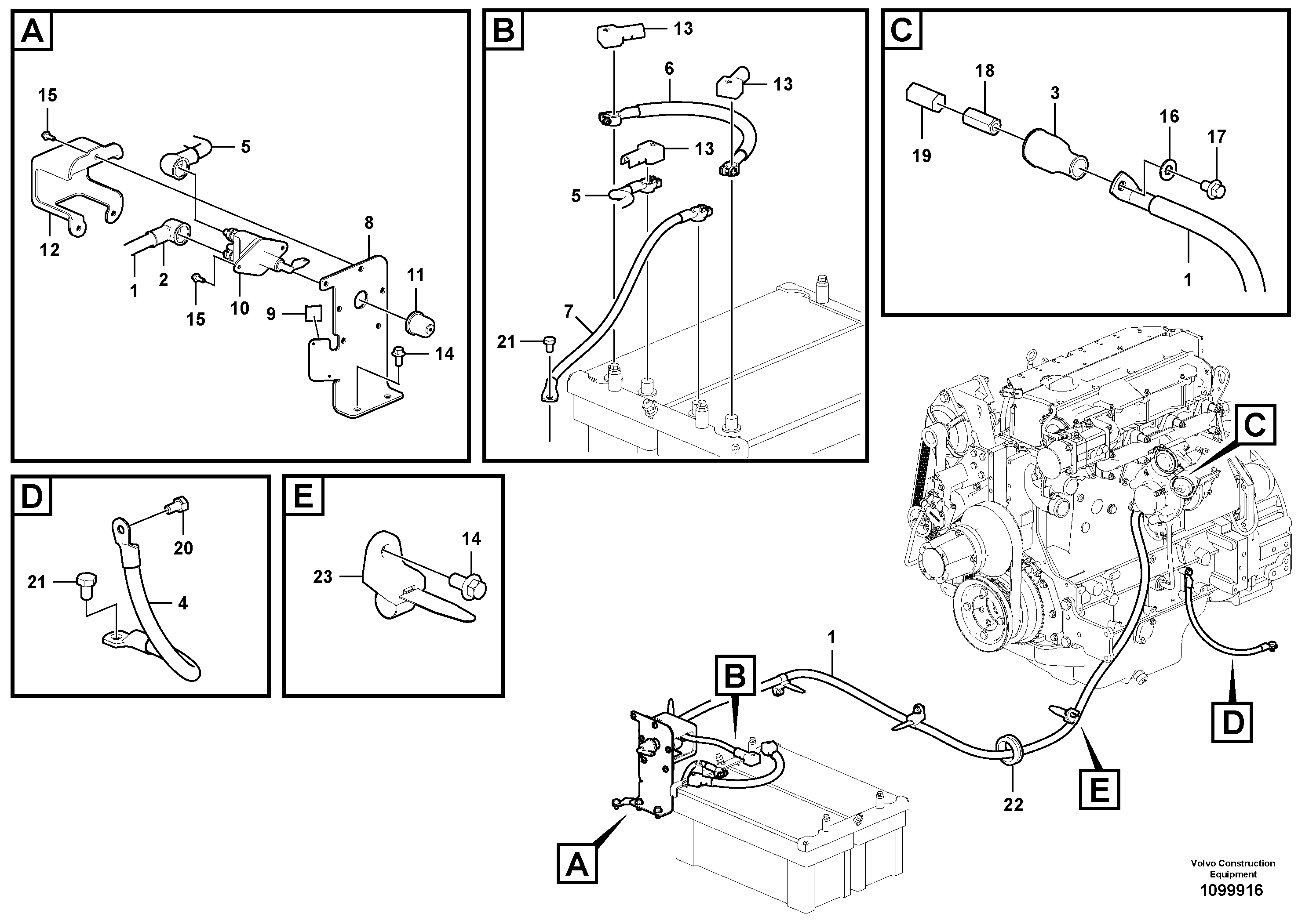 Brush Bearing VOE14742906 VOLVO