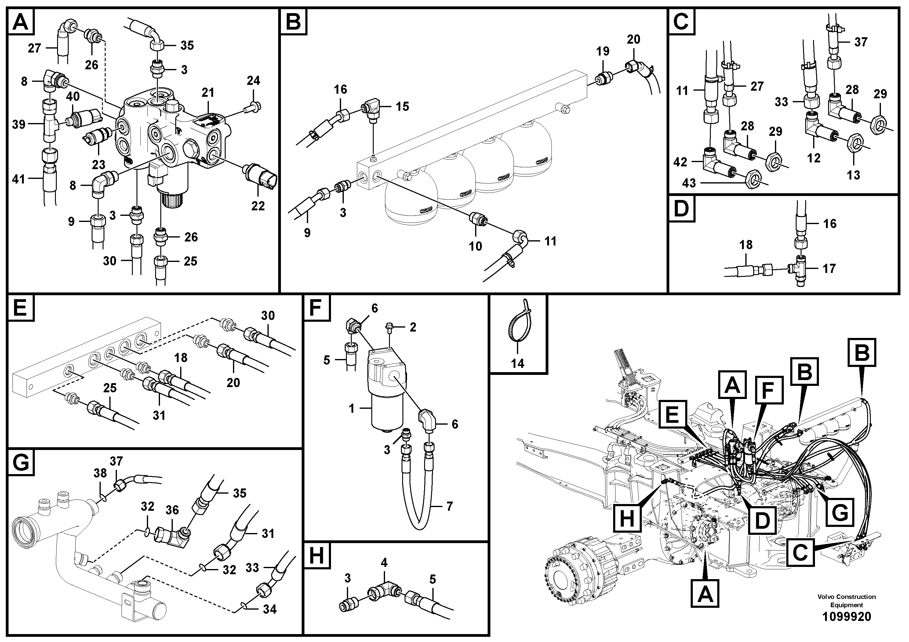 Timing gear casing VOE936938 VOLVO