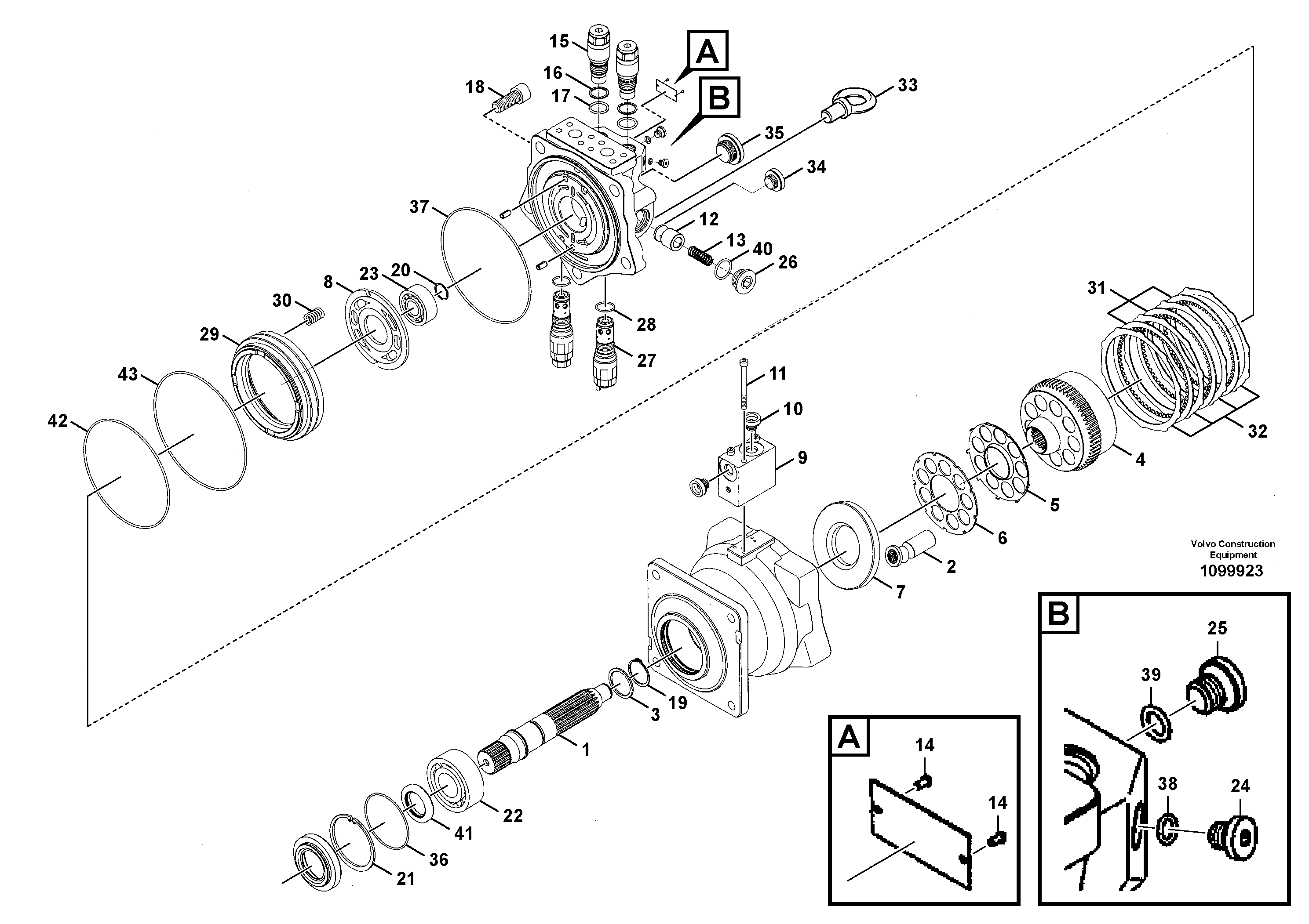 Protecting plate VOE14689575 VOLVO