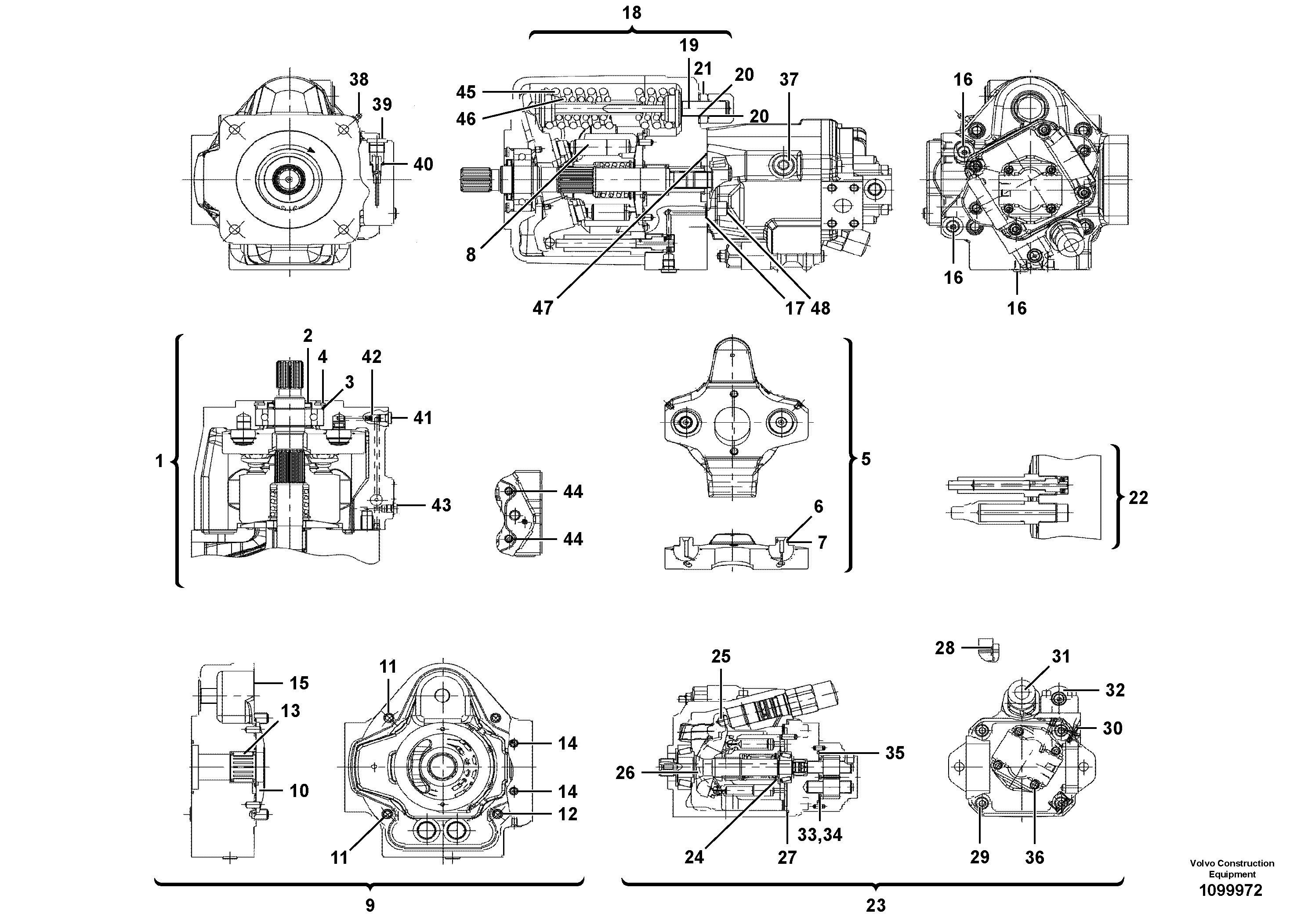 Base Cover VOE14748876 VOLVO