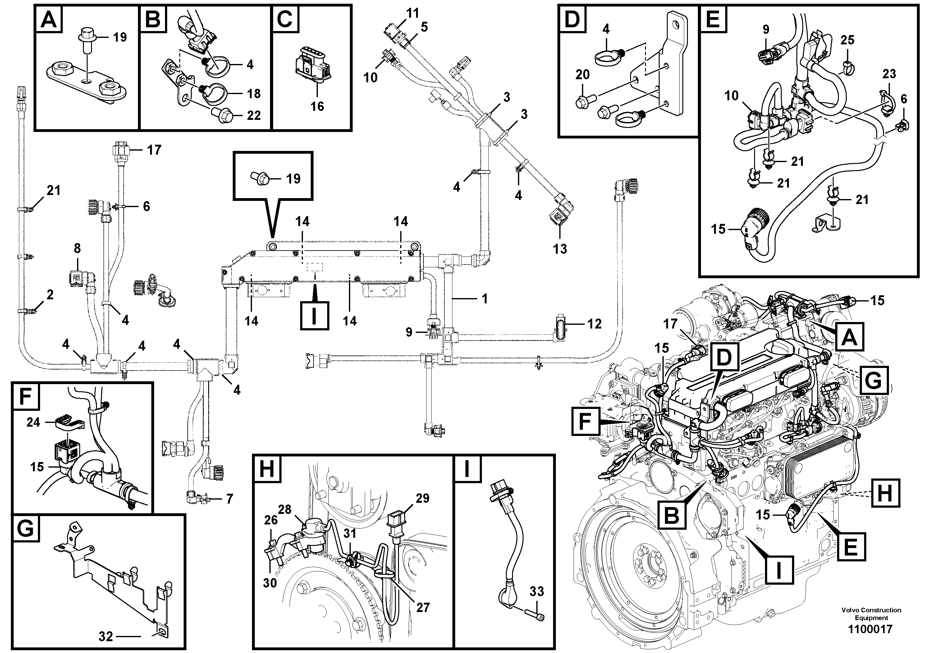 Speedsensor , fan VOE23202722 VOLVO
