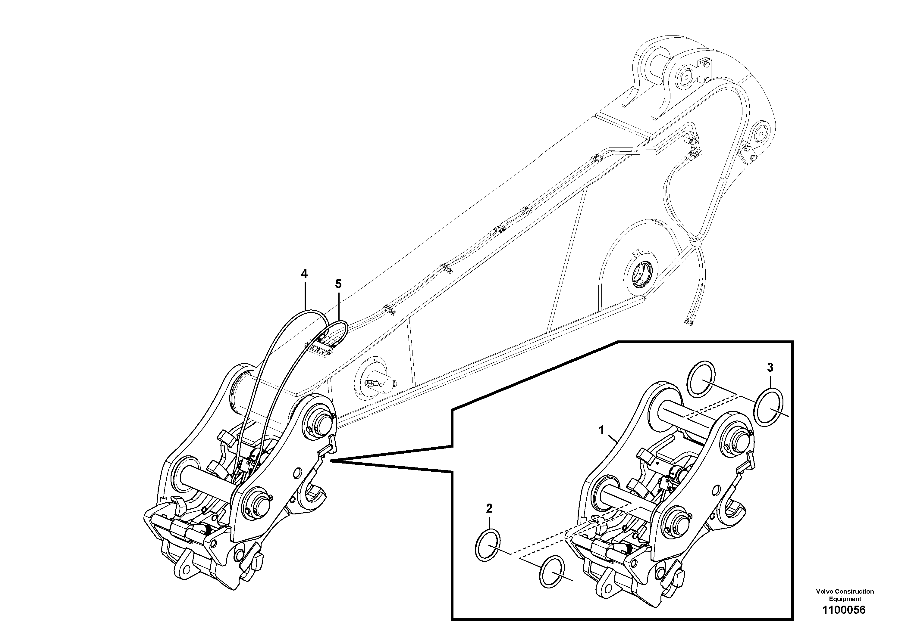Box Turning Device VOE14690782 VOLVO