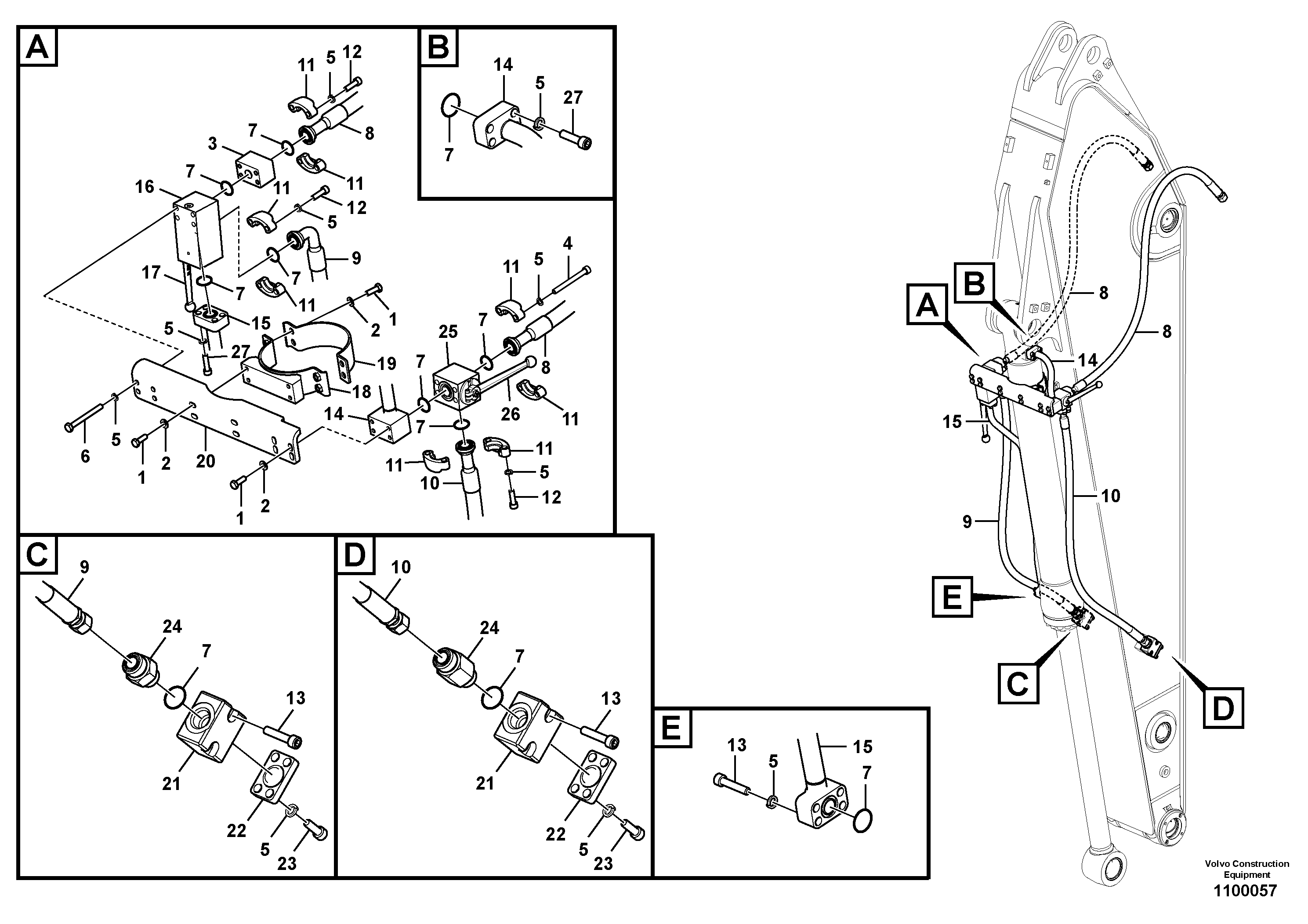 Press. lim. valve RM/VOE14677108 VOLVO