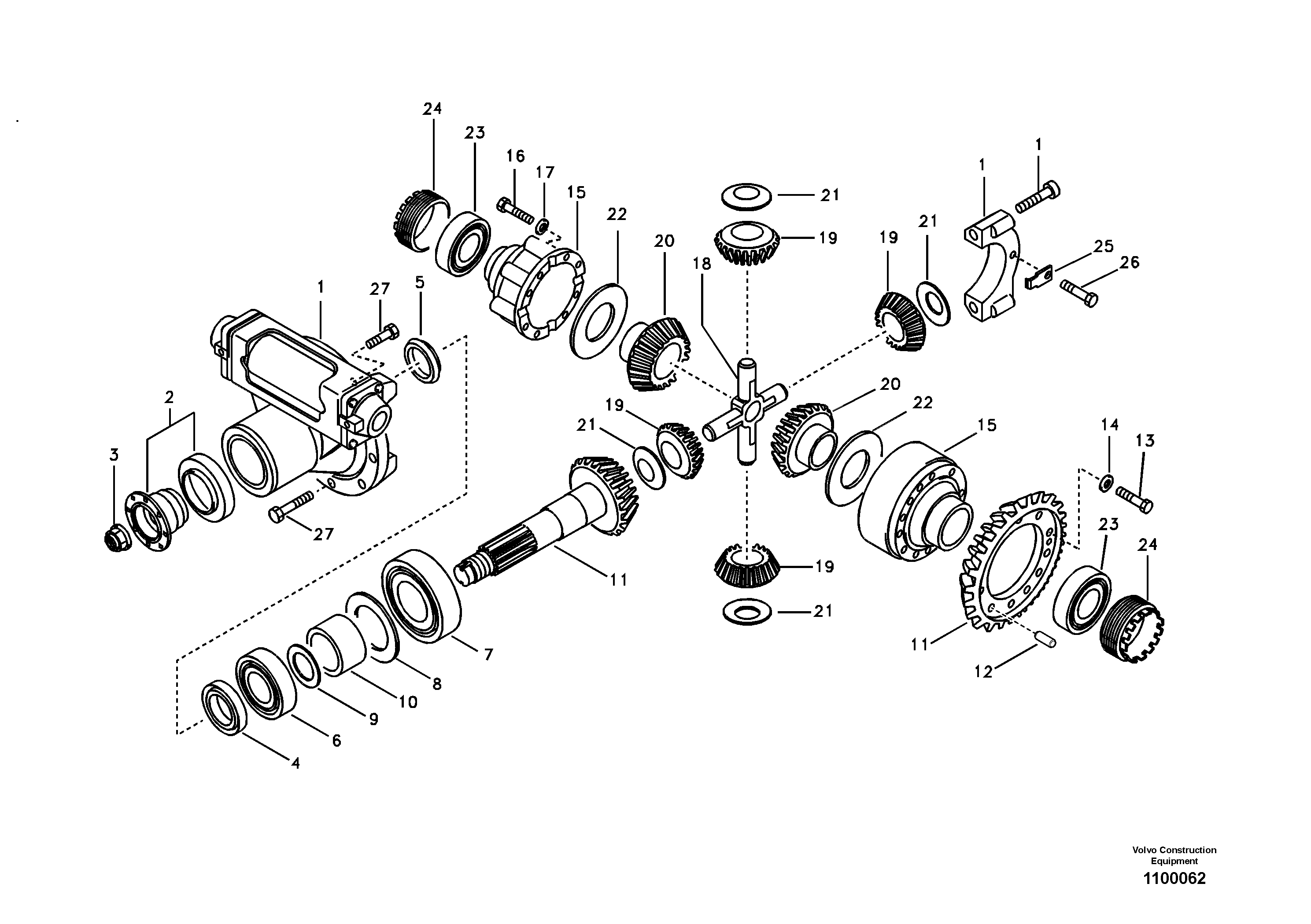 Flange SA7114-16100 VOLVO