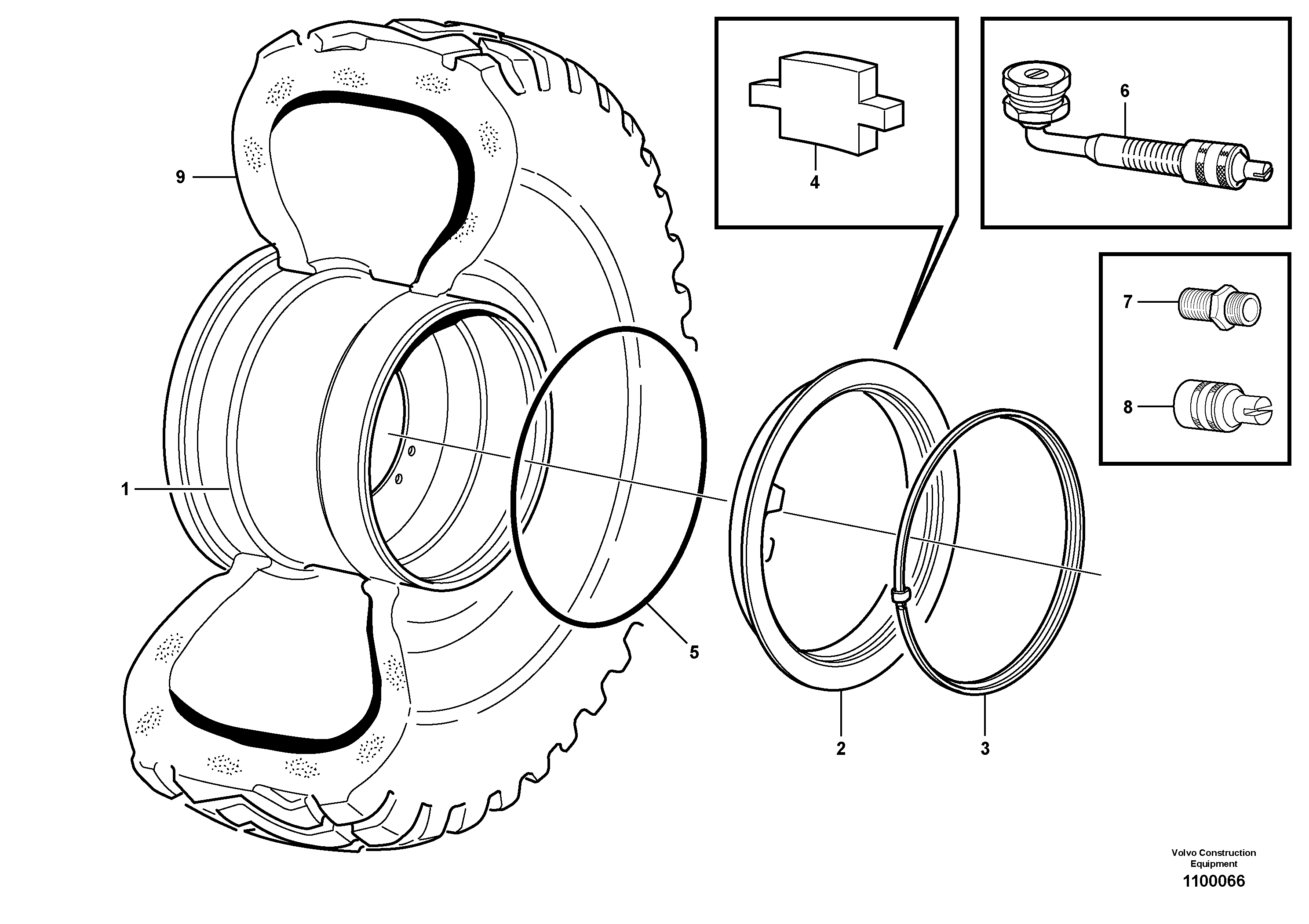 Tire VOE4789859 VOLVO