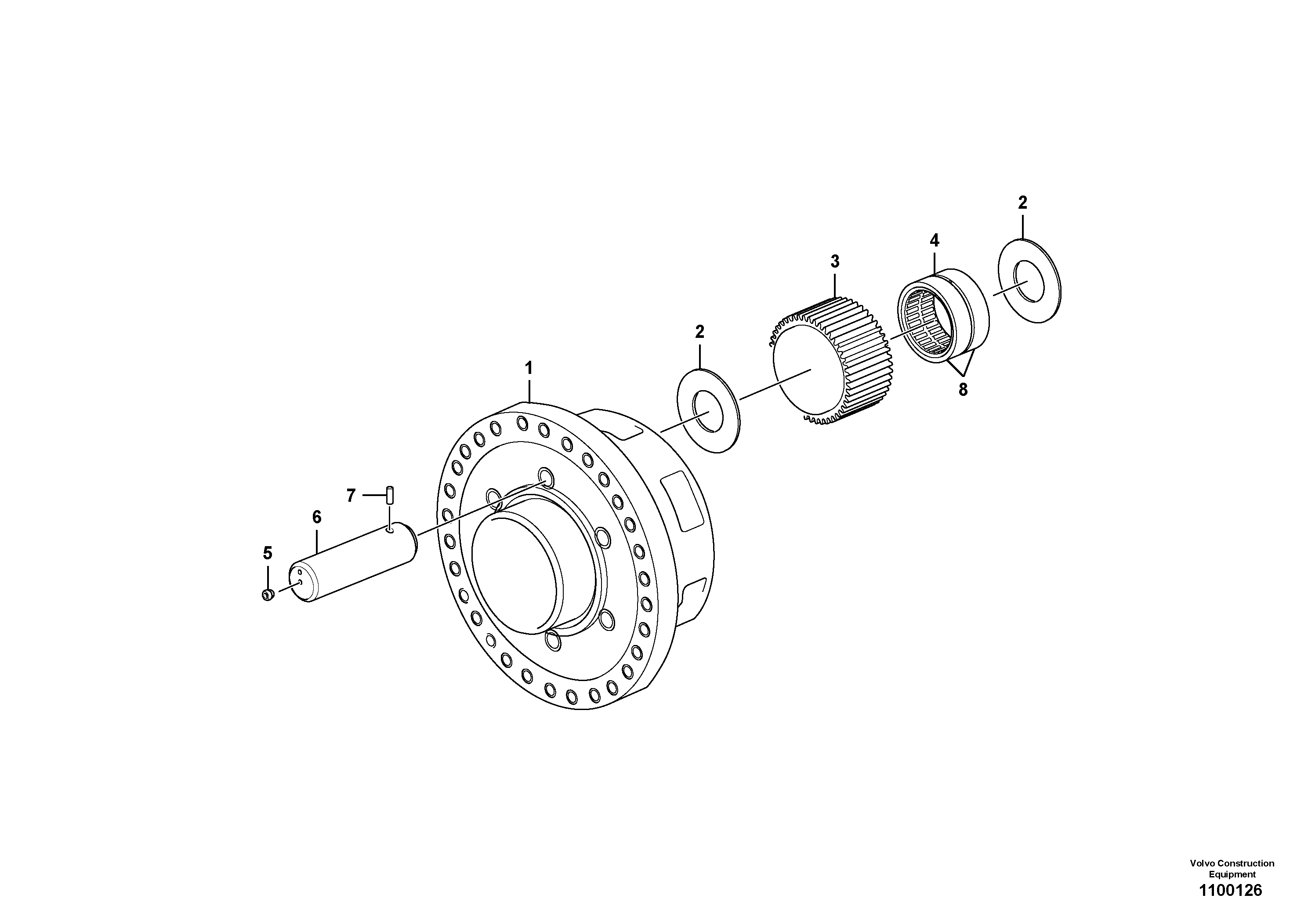 Digging Arm VOE17484232 VOLVO