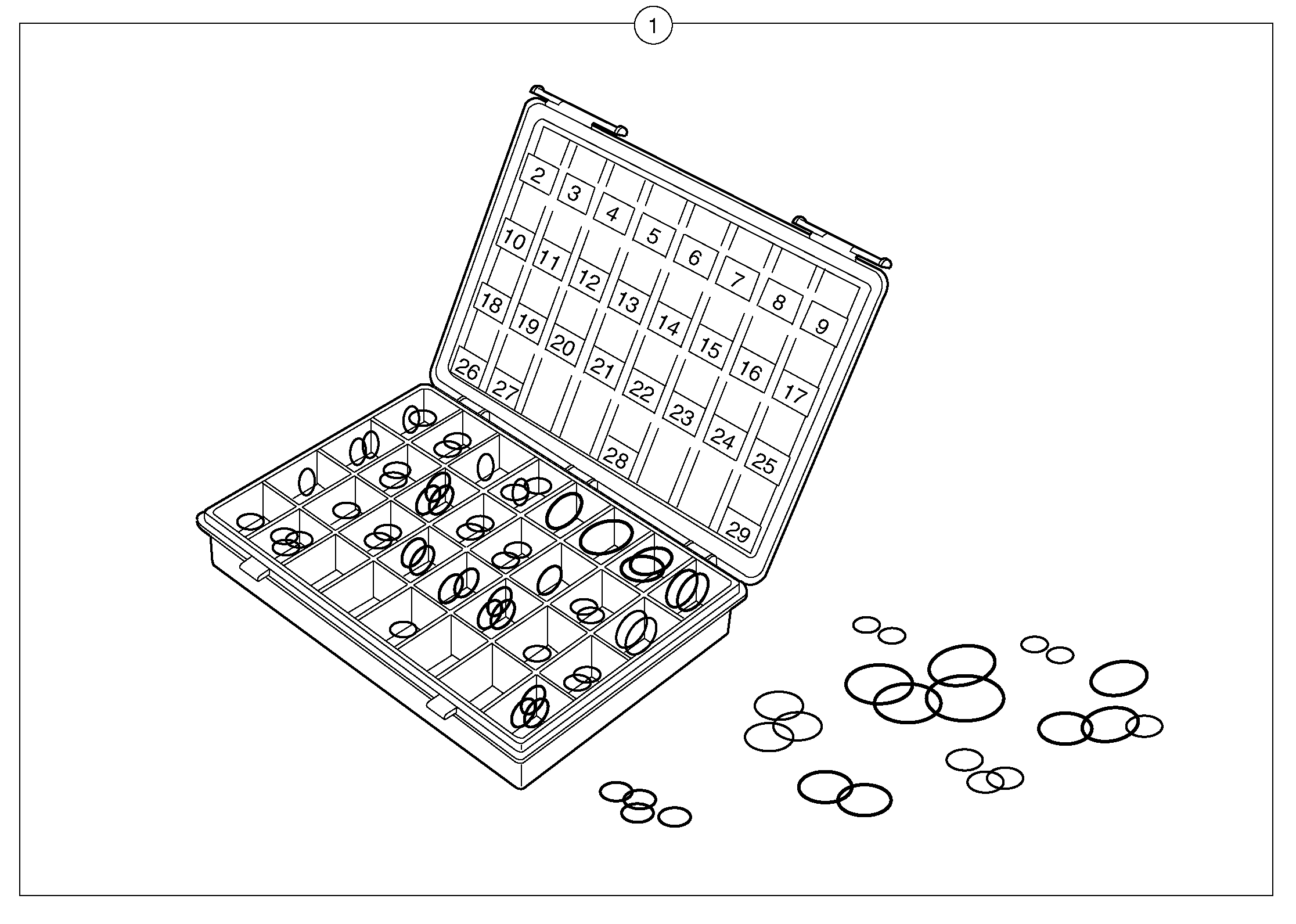 O-ring PJ4040243 VOLVO