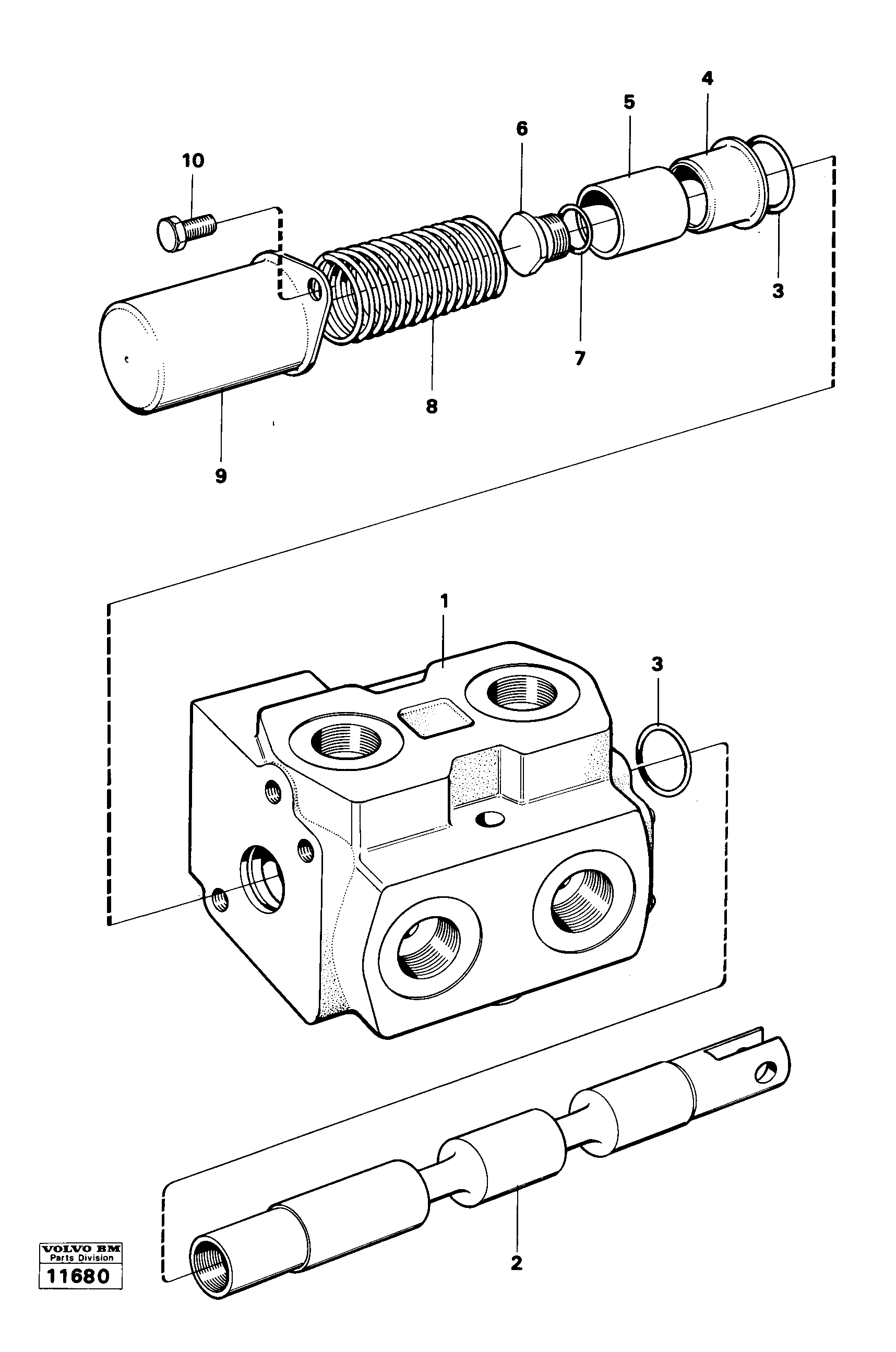 Lock Ring VOE6638598 VOLVO