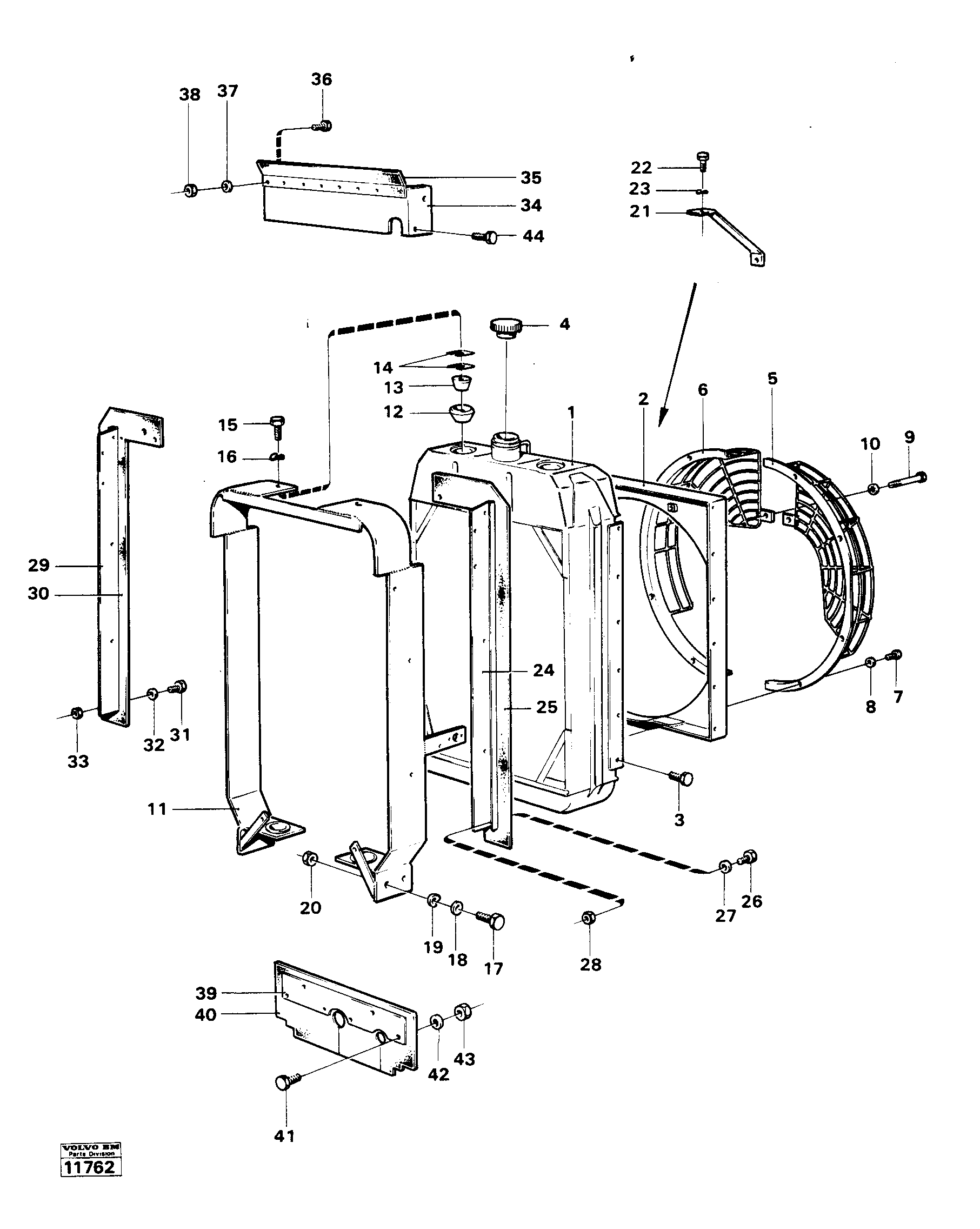 For upper engine part VOE13955113 VOLVO