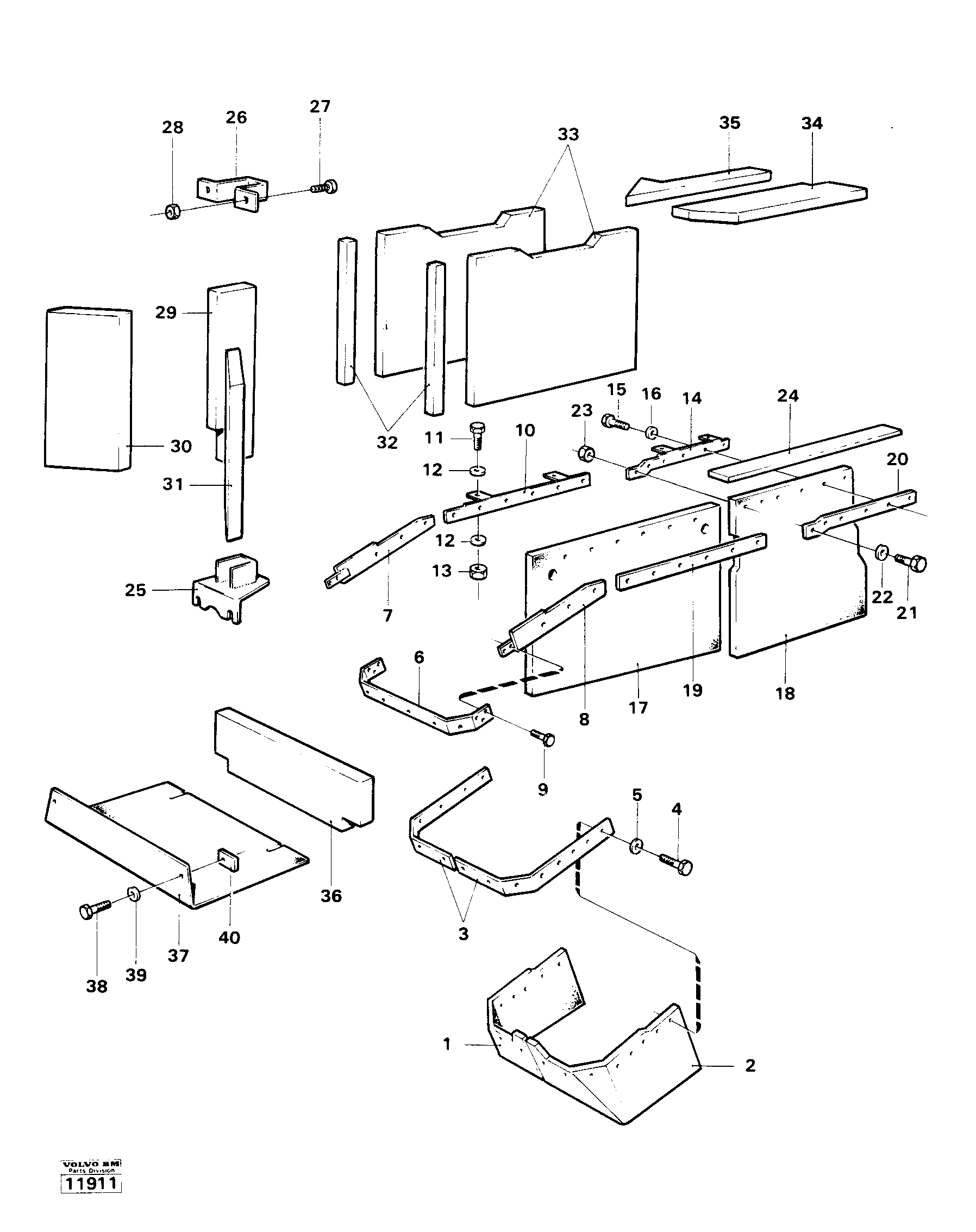 Lock Cover VOE4722178 VOLVO