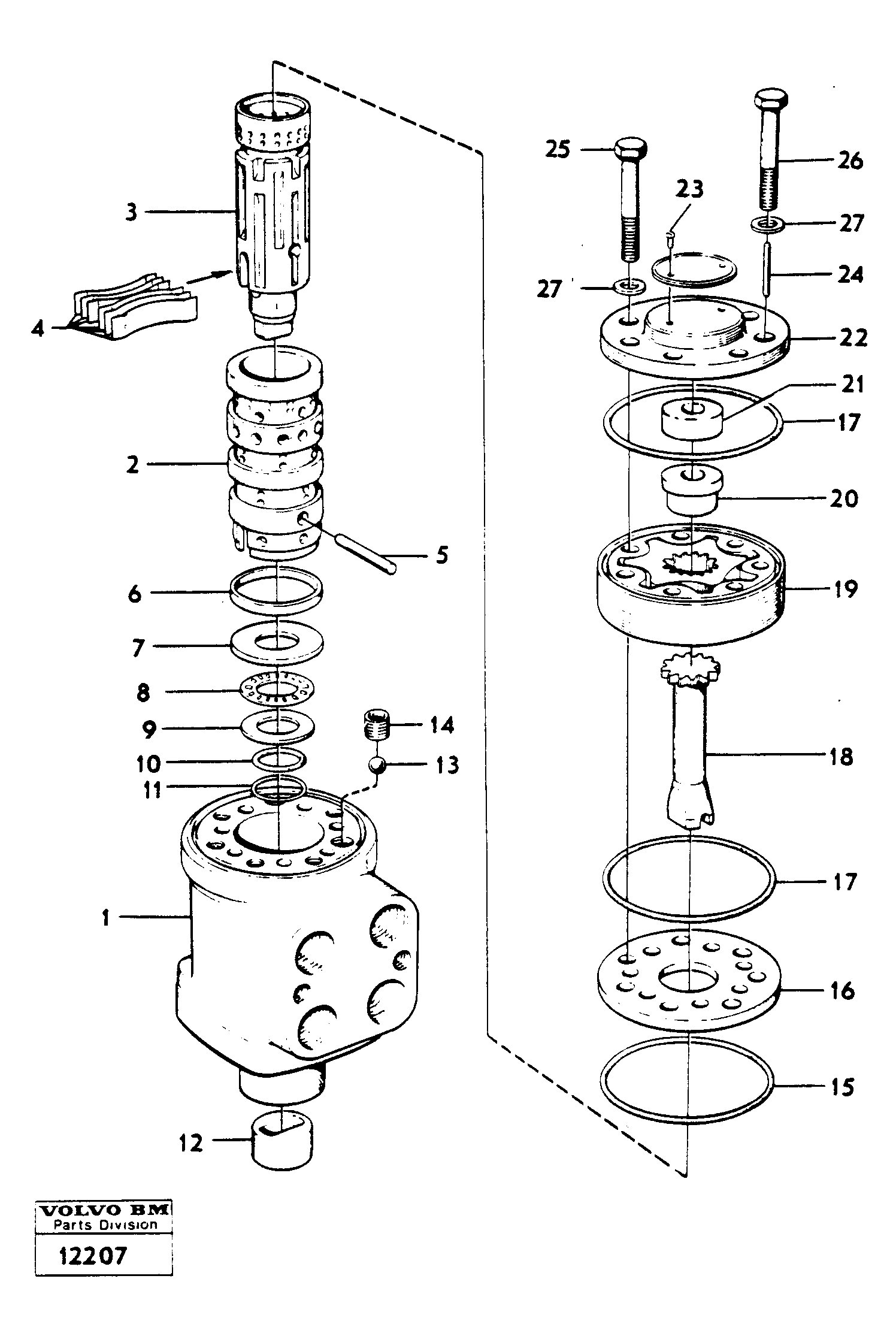 For upper engine part VOE959629 VOLVO