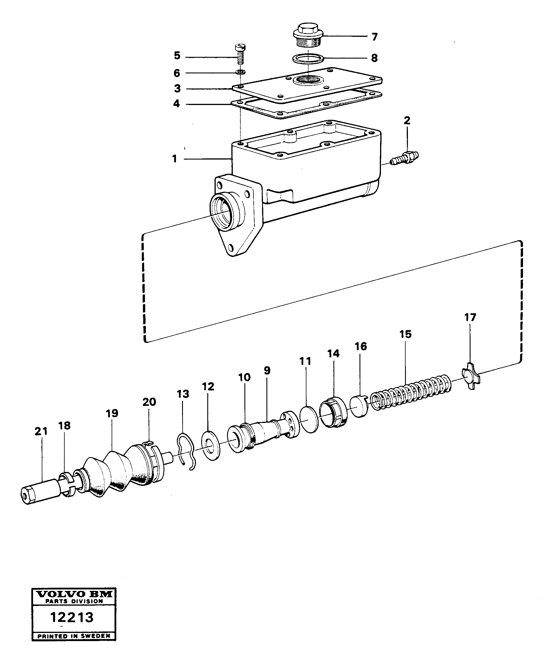 Carton VOE7355709 VOLVO