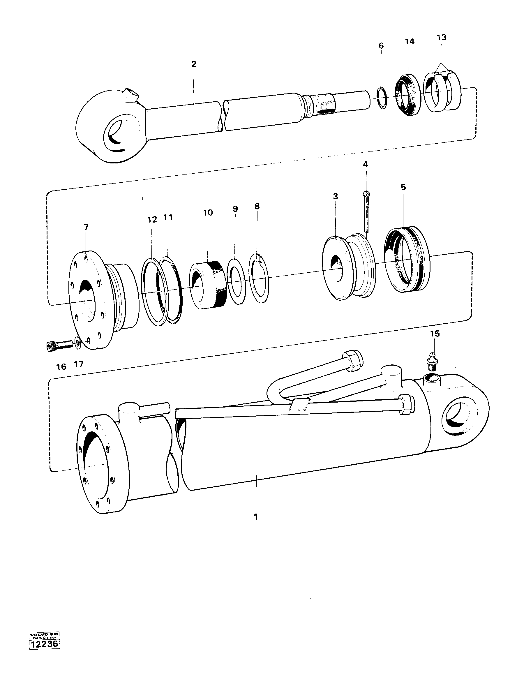 Crawler track VOE907892 VOLVO