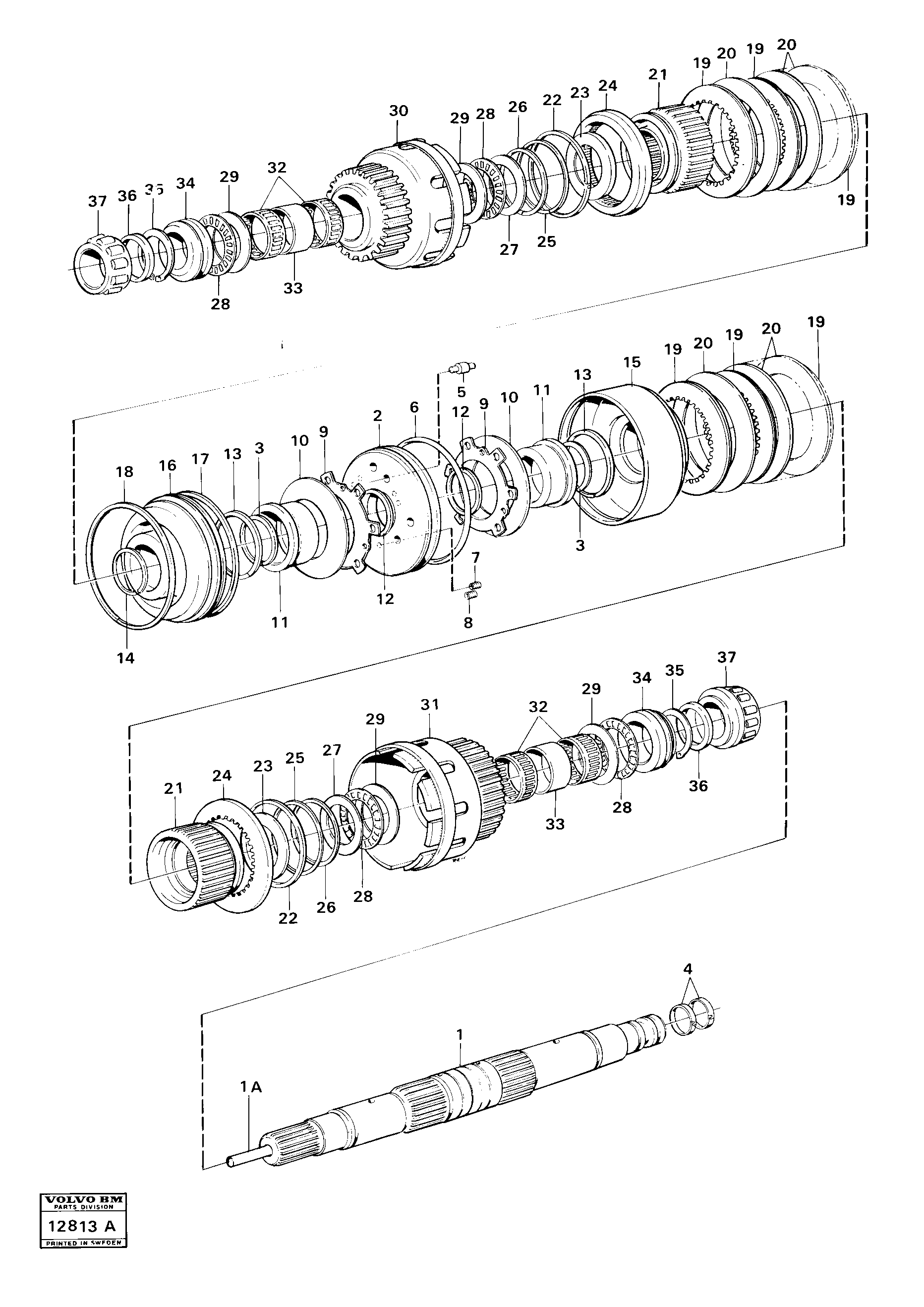 Rubber Strip VOE795307 VOLVO