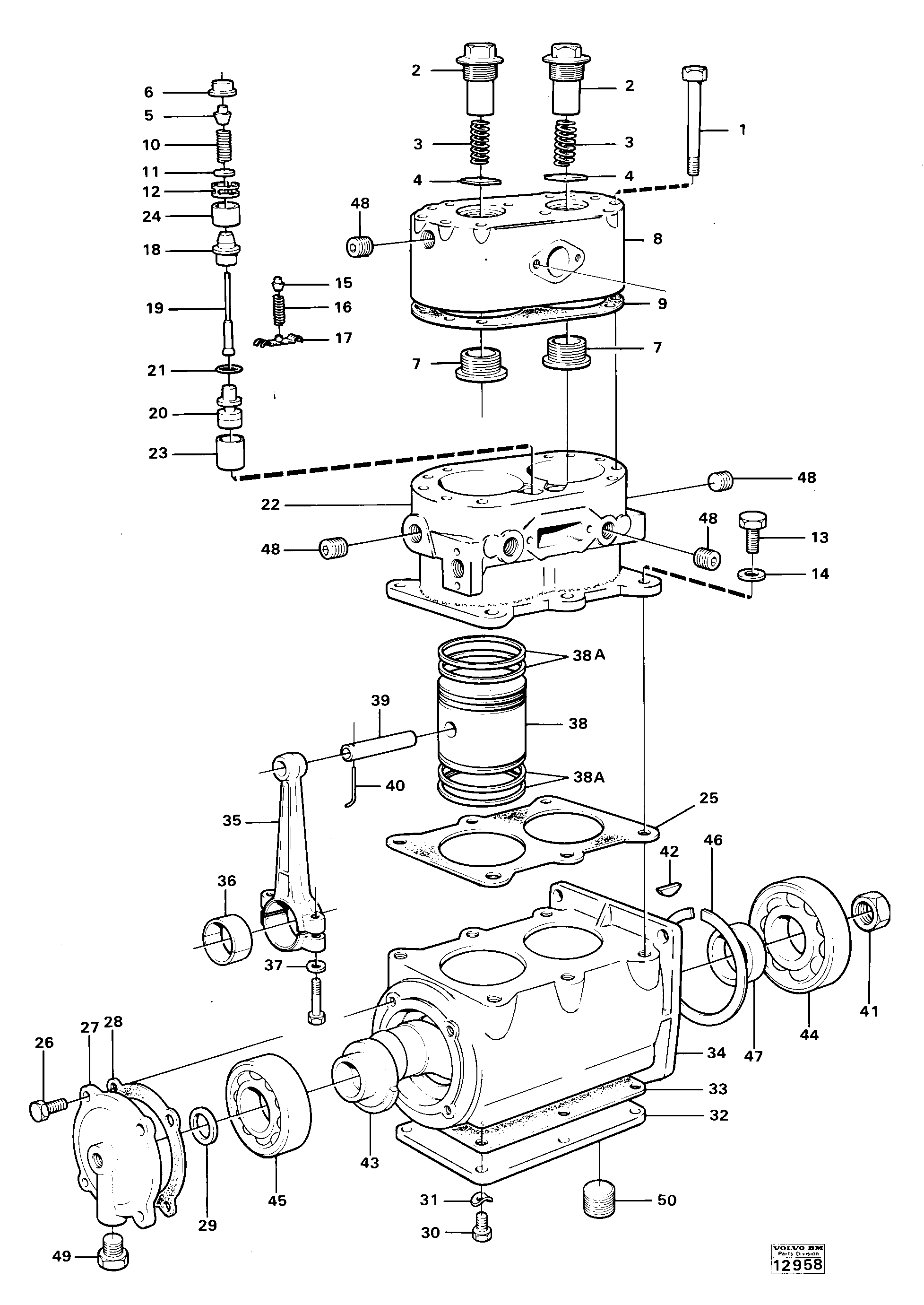 Rubber Washer VOE328754 VOLVO