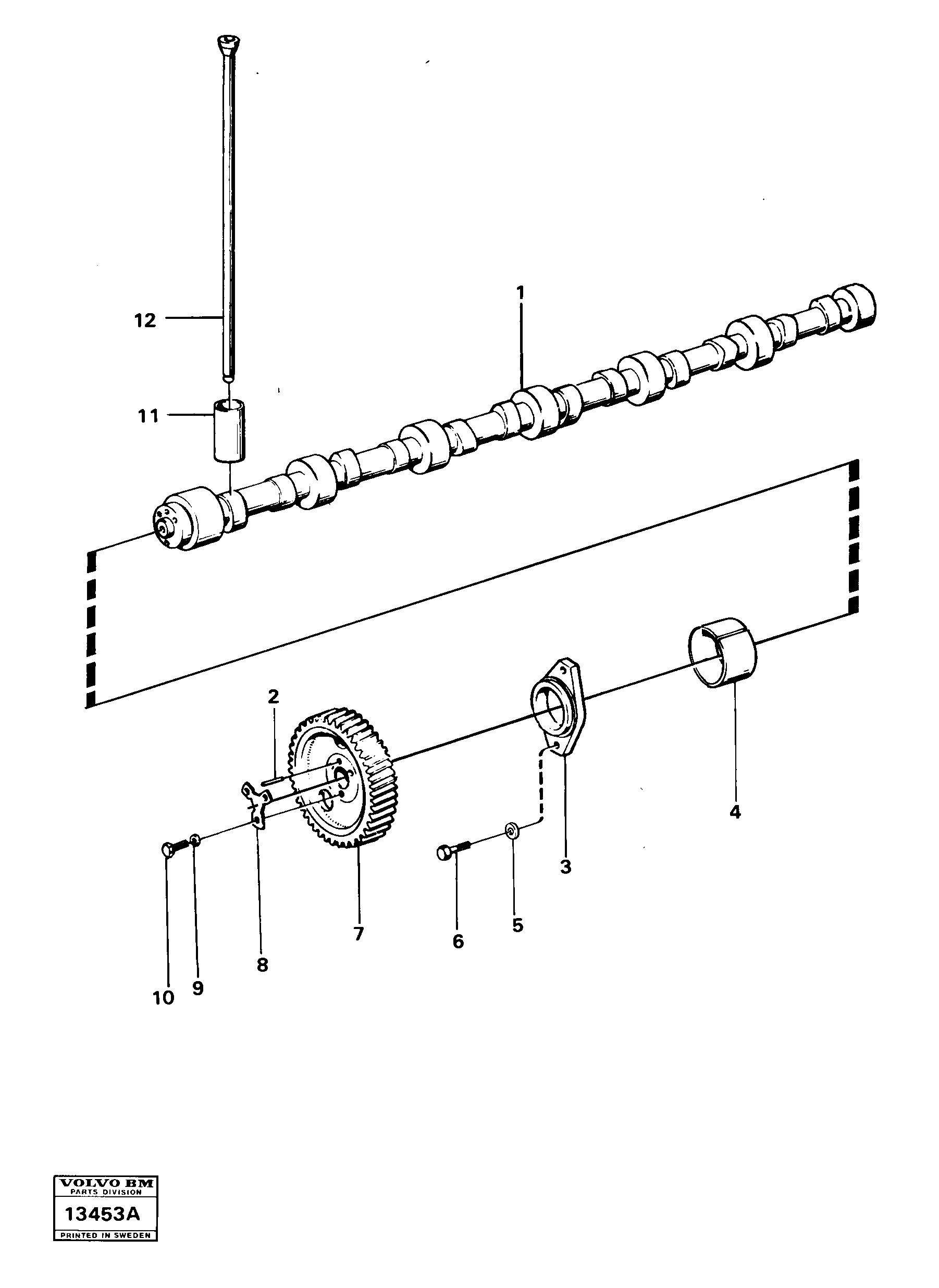 Скользящий зуб VOE423079 VOLVO